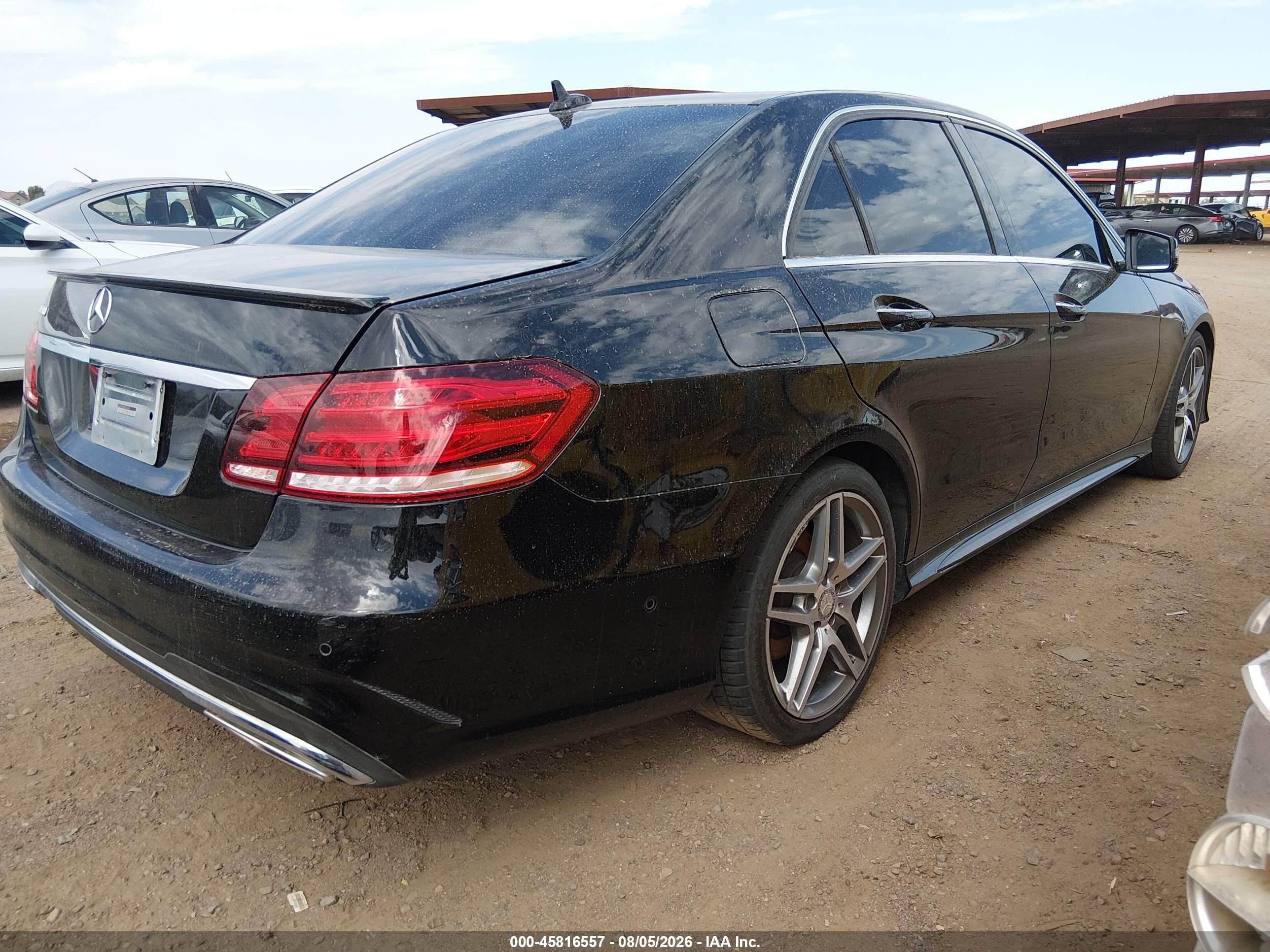2014 Mercedes-benz E 350   Черный vin: WDDHF5KB9EB020603