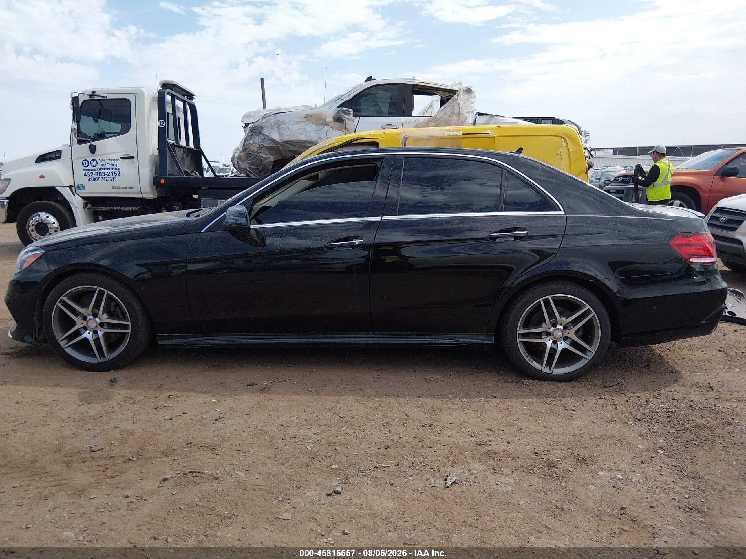 2014 Mercedes-benz E 350   Черный vin: WDDHF5KB9EB020603