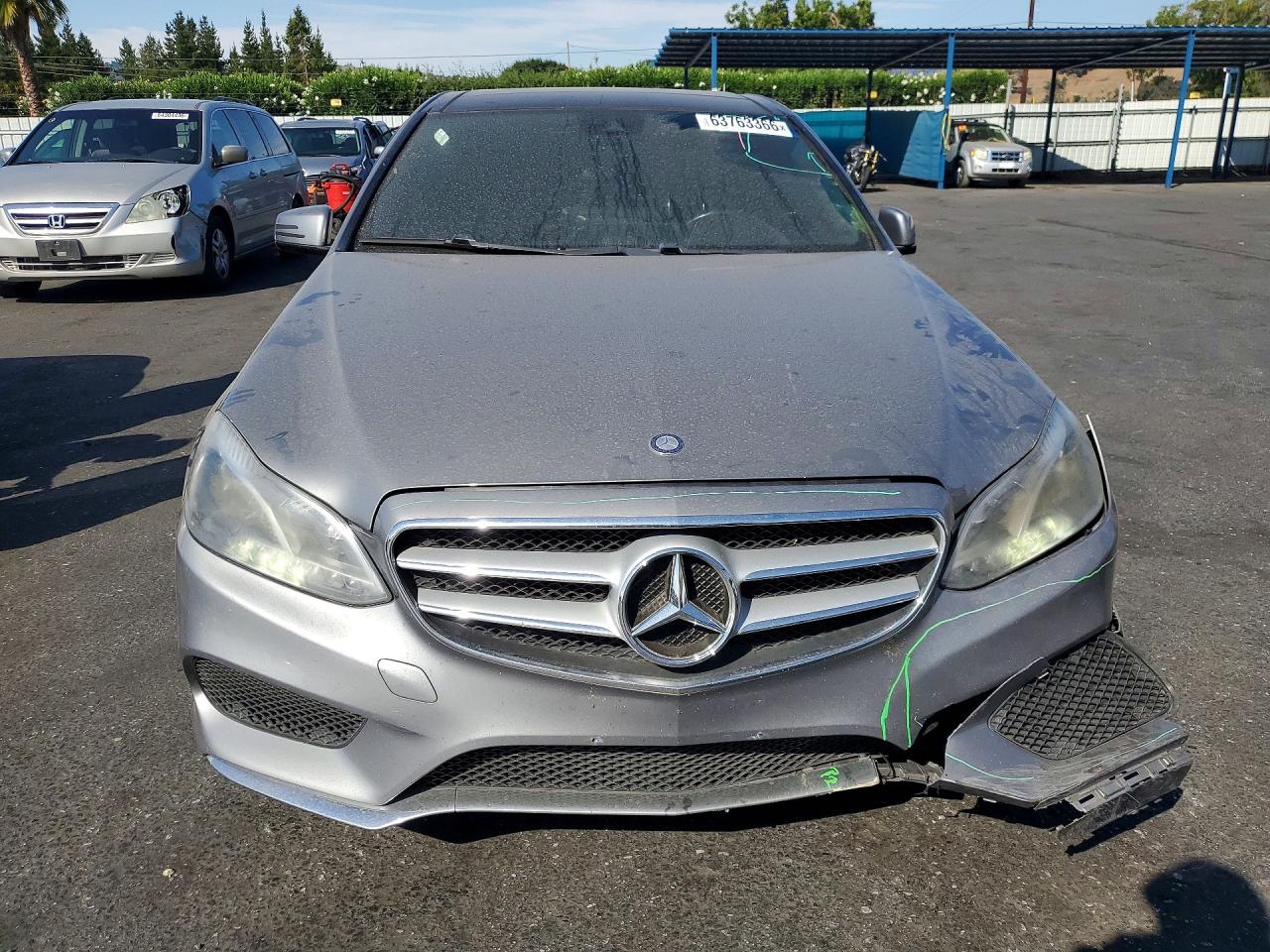 2014 Mercedes-benz E 350 Silver vin: WDDHF5KB9EB045081