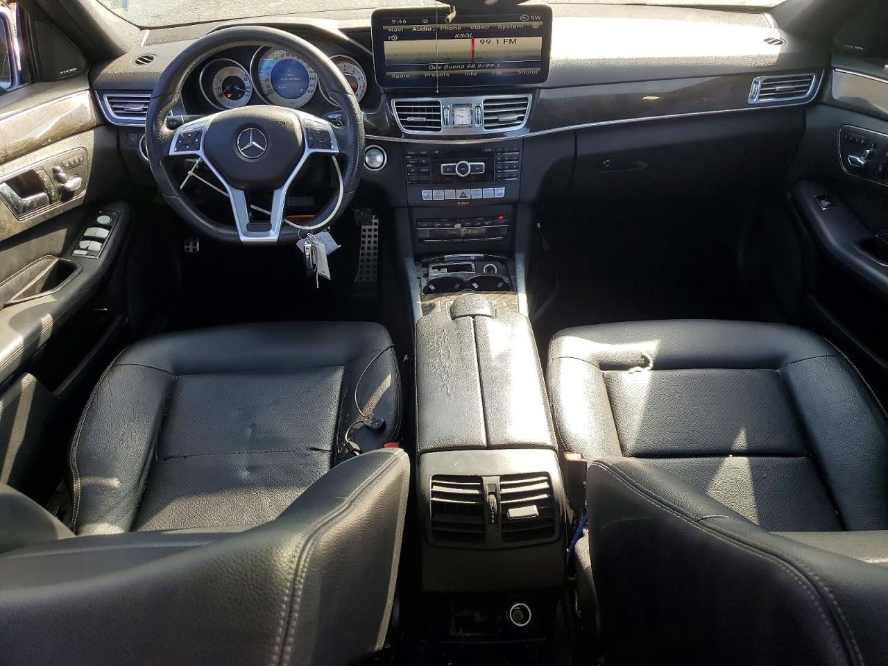 2014 Mercedes-benz E 350 Silver vin: WDDHF5KB9EB045081