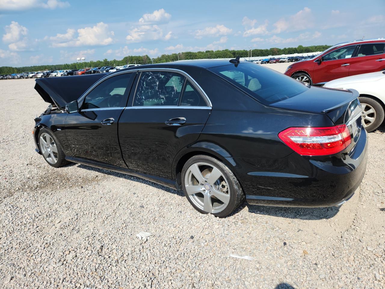 2012 Mercedes-benz E 350 Black vin: WDDHF5KBXCA546029