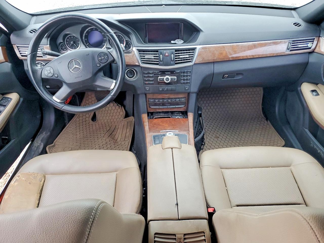 2012 Mercedes-benz E 350 Черный vin: WDDHF5KBXCA563784