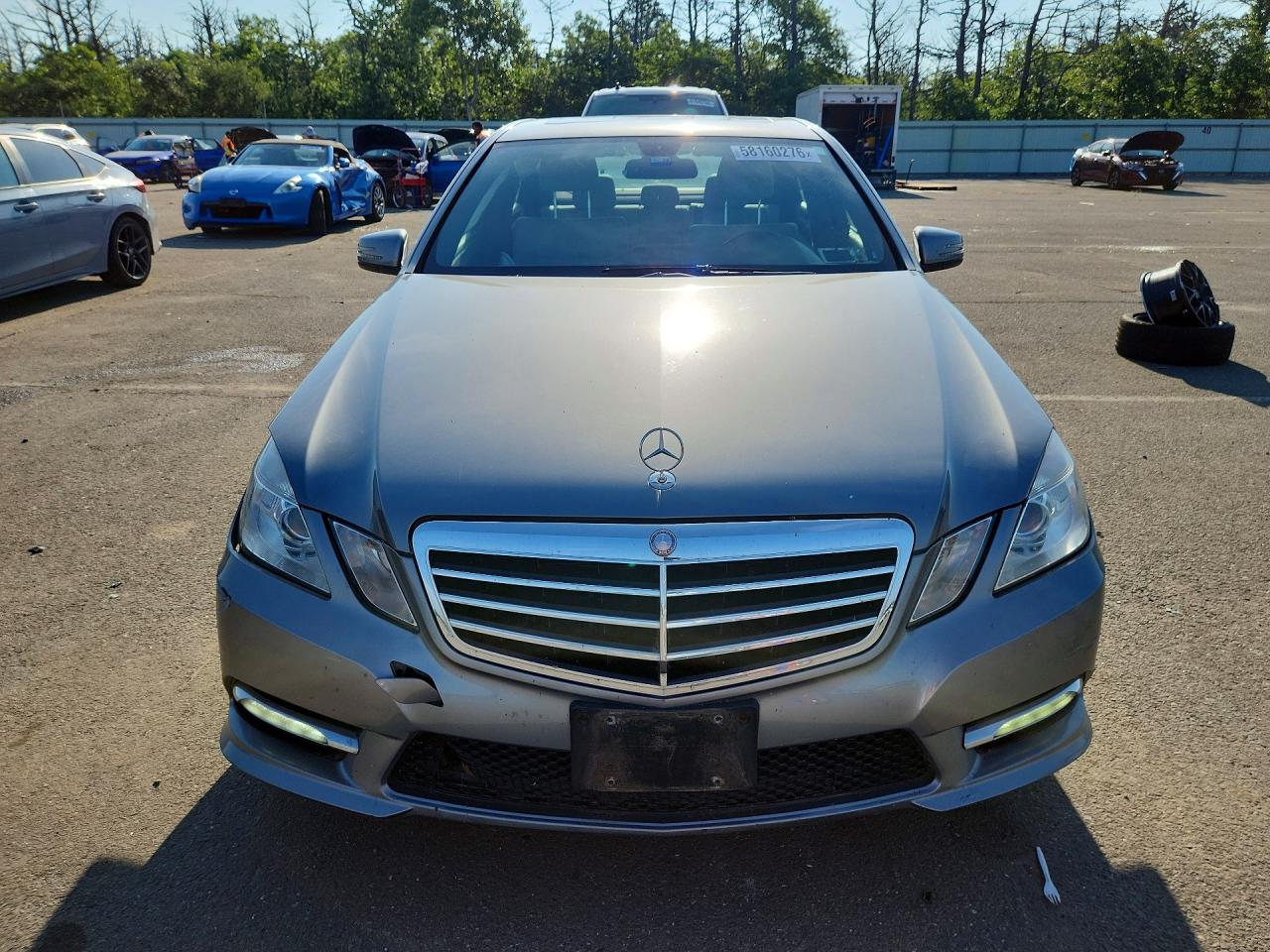 2012 Mercedes-benz E 350 Серебряный vin: WDDHF5KBXCA570489