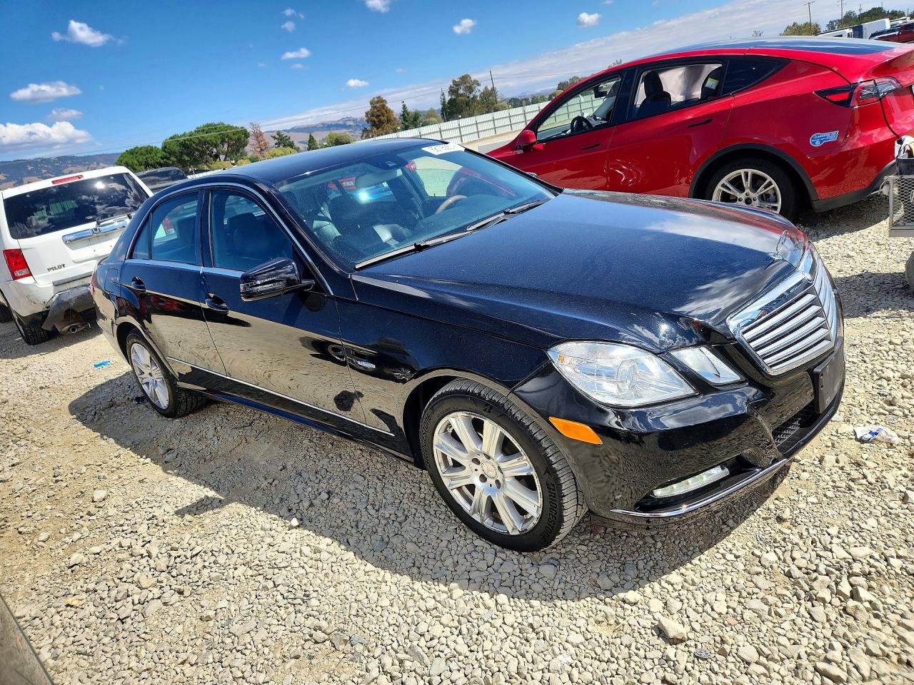 2012 Mercedes-benz E 350 Black vin: WDDHF5KBXCA605225