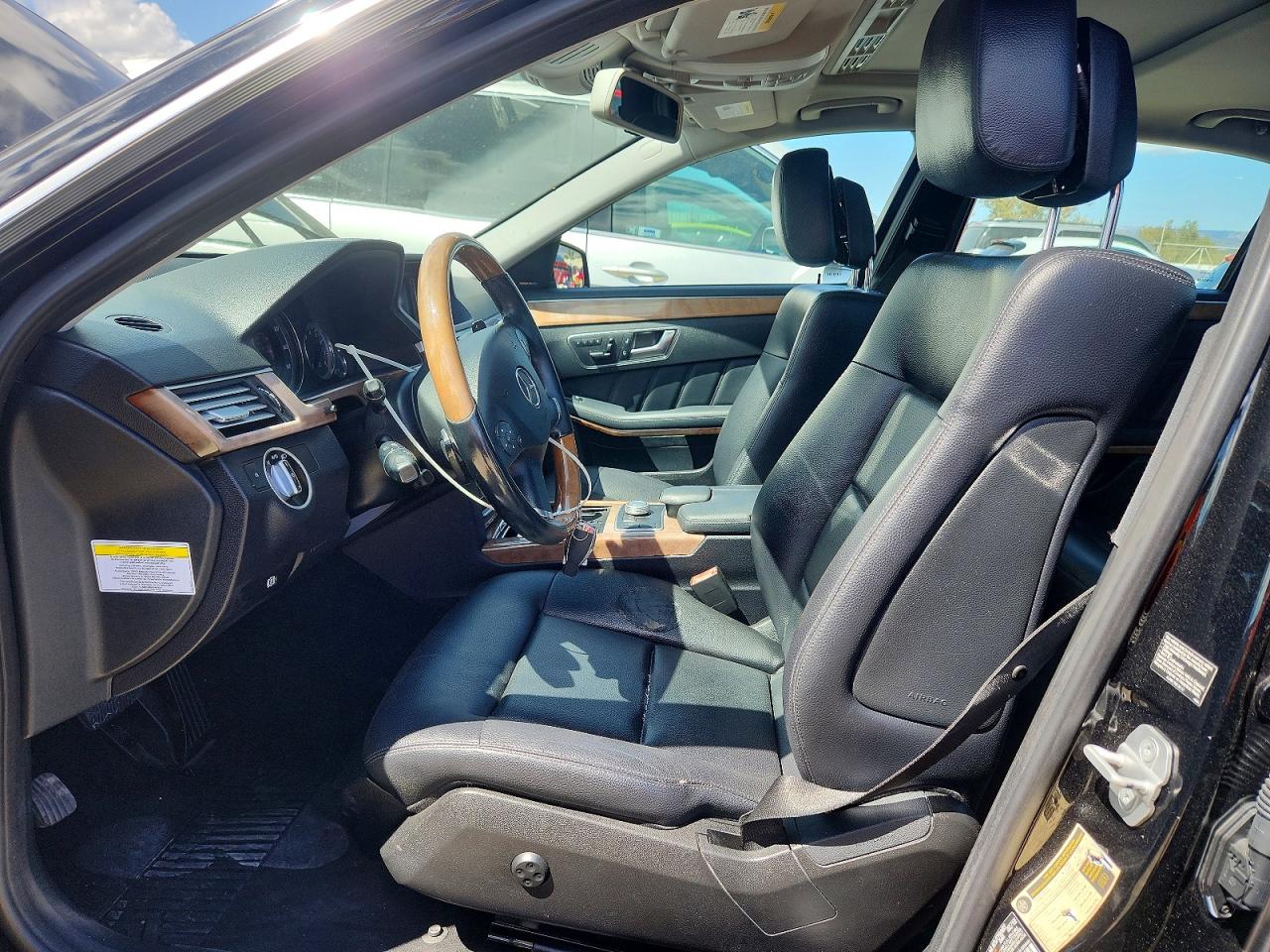 2012 Mercedes-benz E 350 Black vin: WDDHF5KBXCA605225