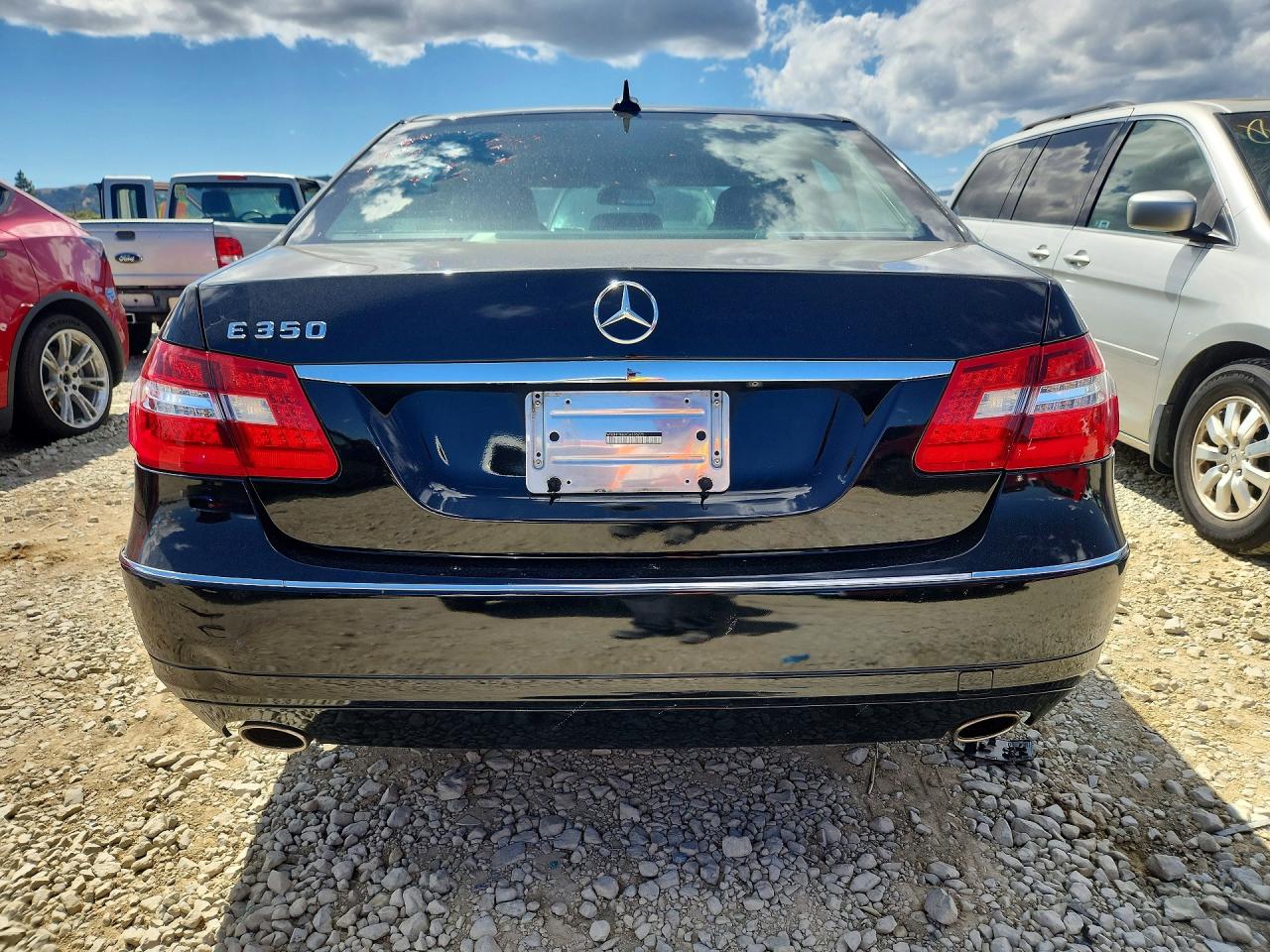 2012 Mercedes-benz E 350 Black vin: WDDHF5KBXCA605225