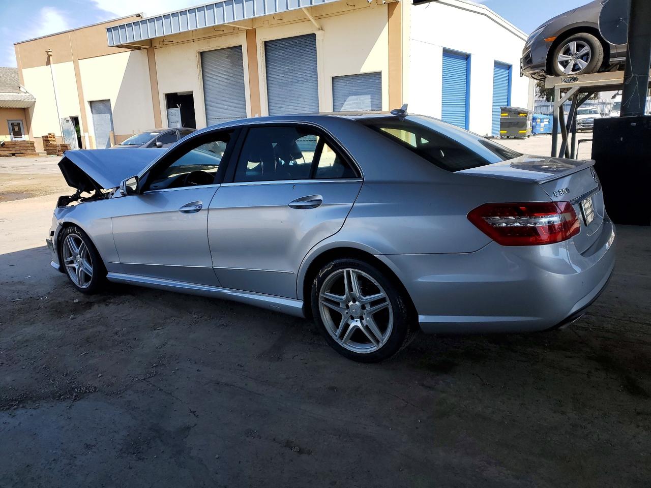 2013 Mercedes-benz E 350 Silver vin: WDDHF5KBXDA689807