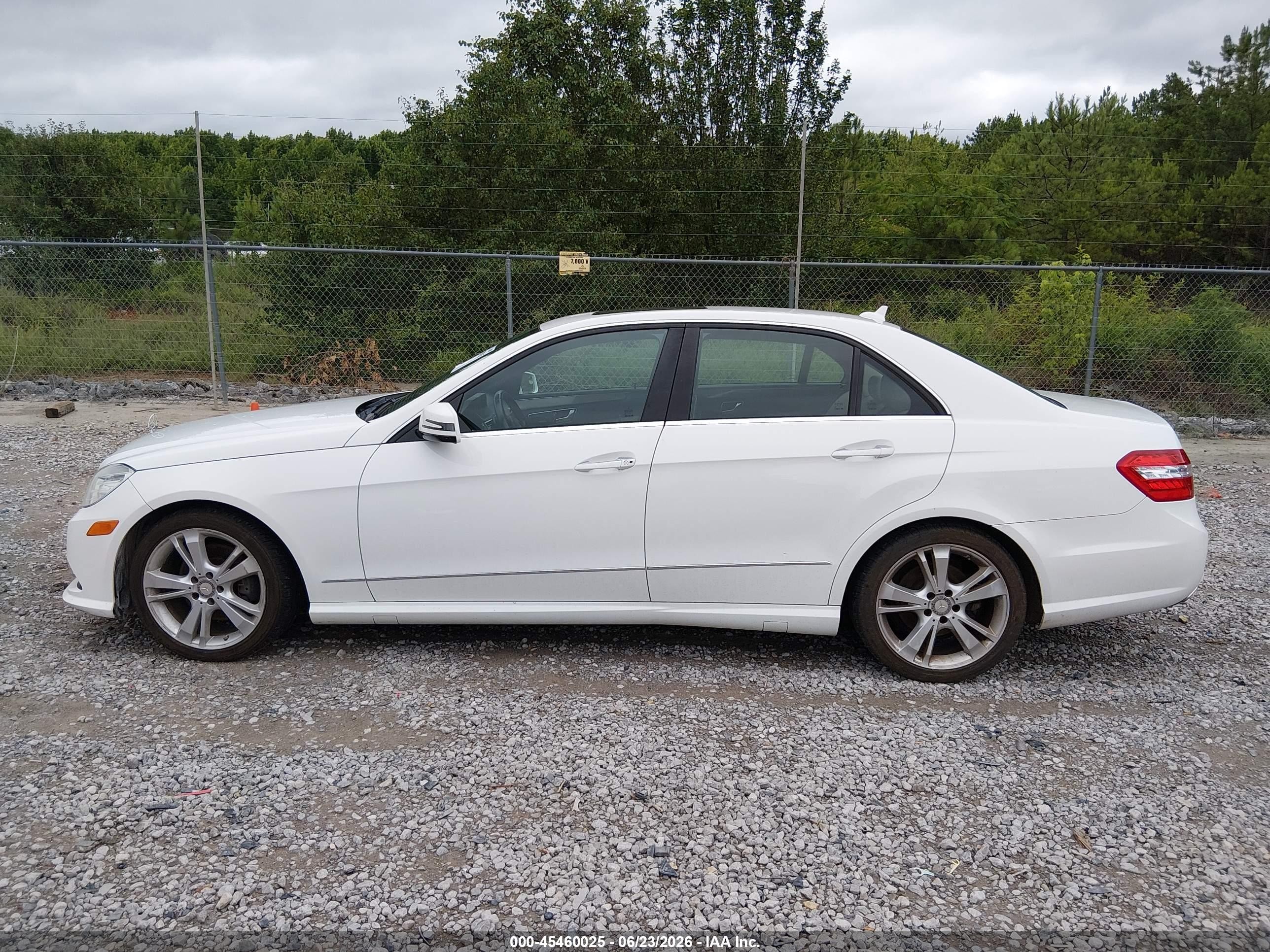 2013 Mercedes-benz E 350   Белый vin: WDDHF5KBXDA690424