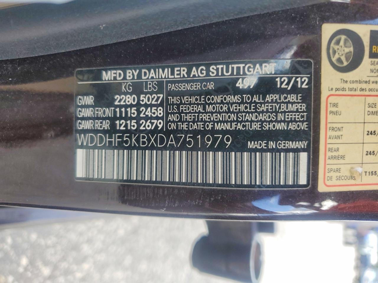 2013 Mercedes-benz E 350 Brown vin: WDDHF5KBXDA751979