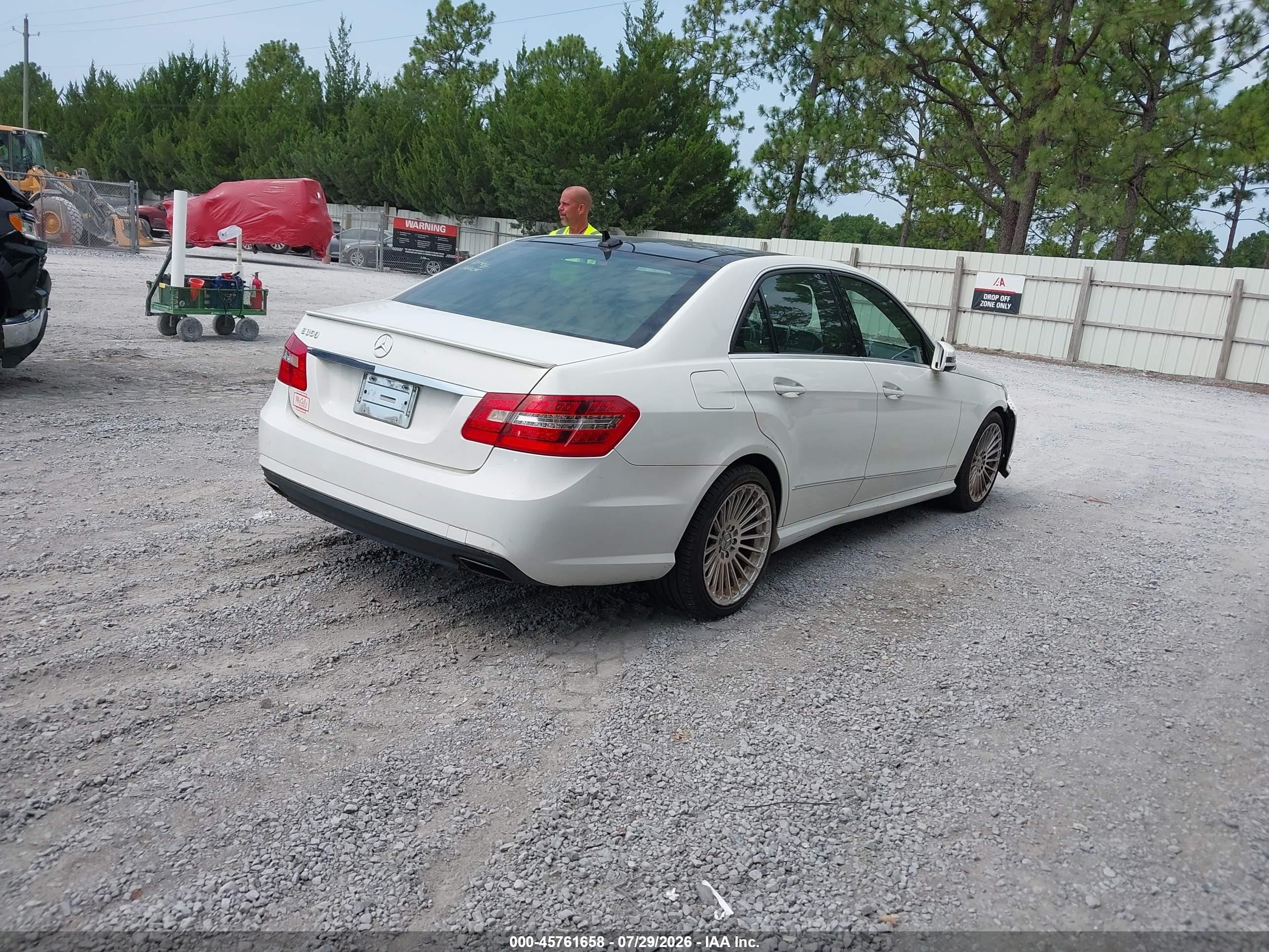 2013 Mercedes-benz E 350 Белый vin: WDDHF5KBXDA762027