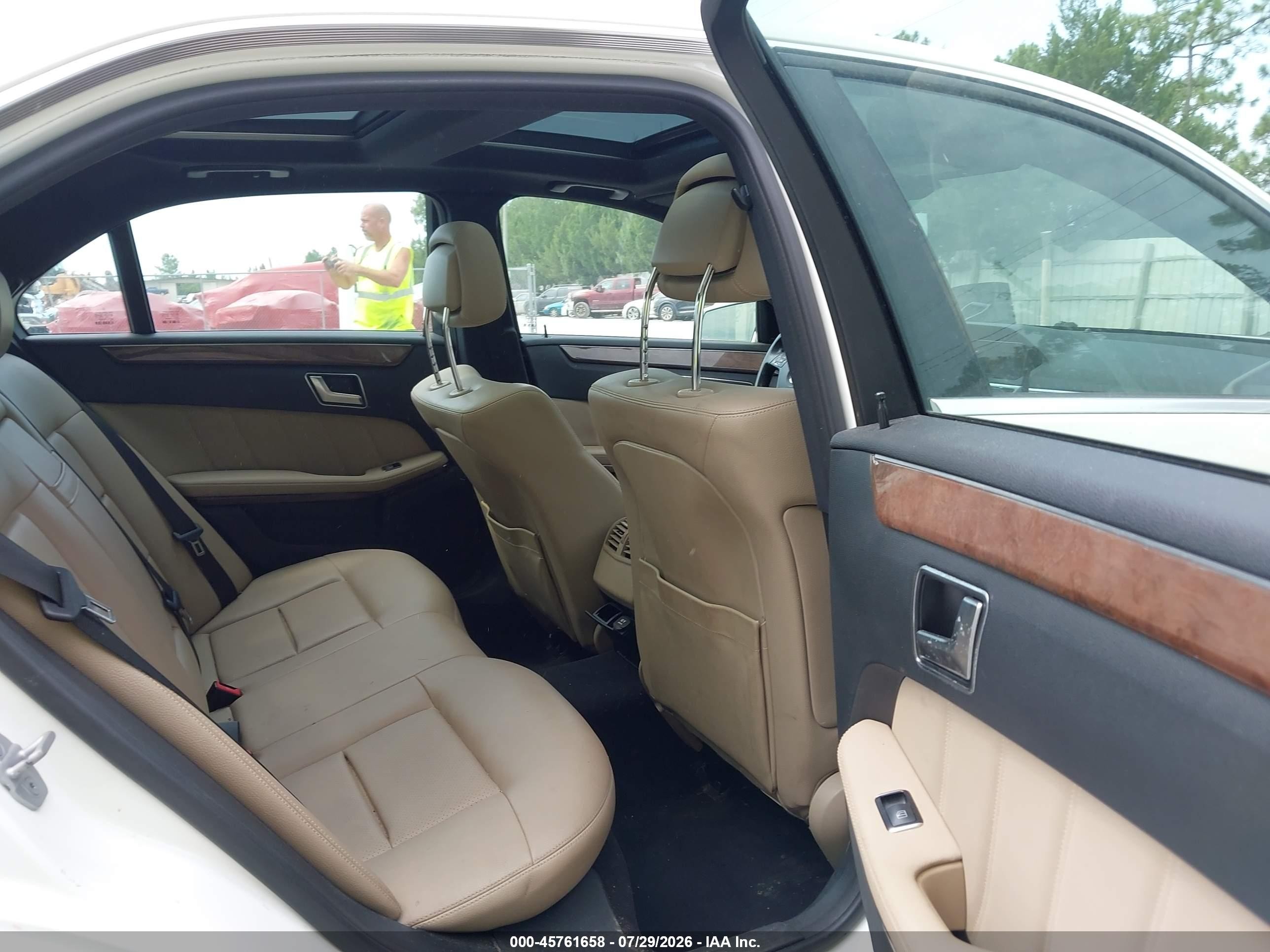 2013 Mercedes-benz E 350 Белый vin: WDDHF5KBXDA762027