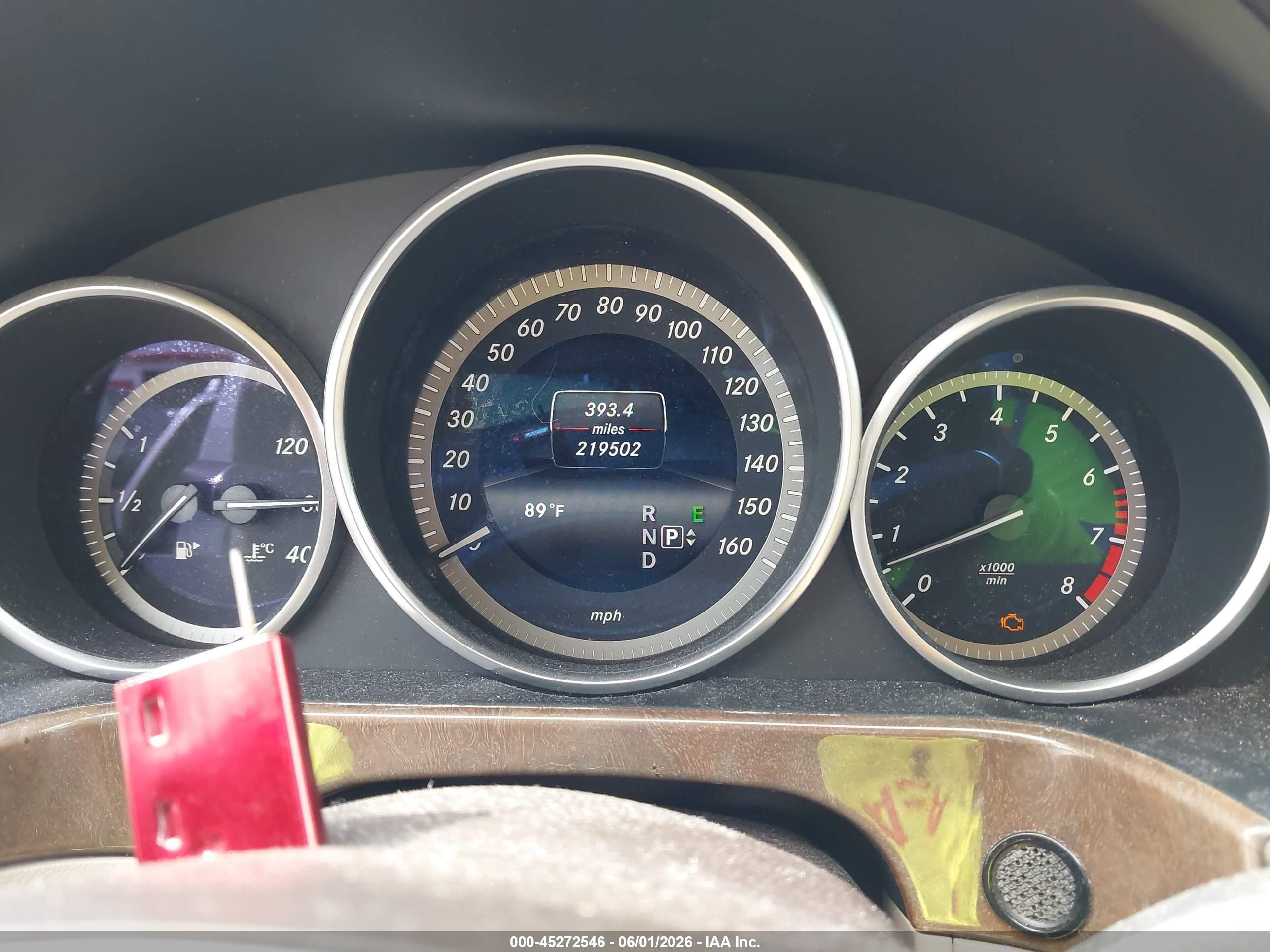 2014 Mercedes-benz E 350   Серый vin: WDDHF5KBXEA777645