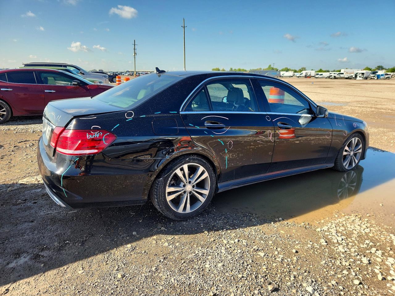 2014 Mercedes-benz E 350 Black vin: WDDHF5KBXEA788483