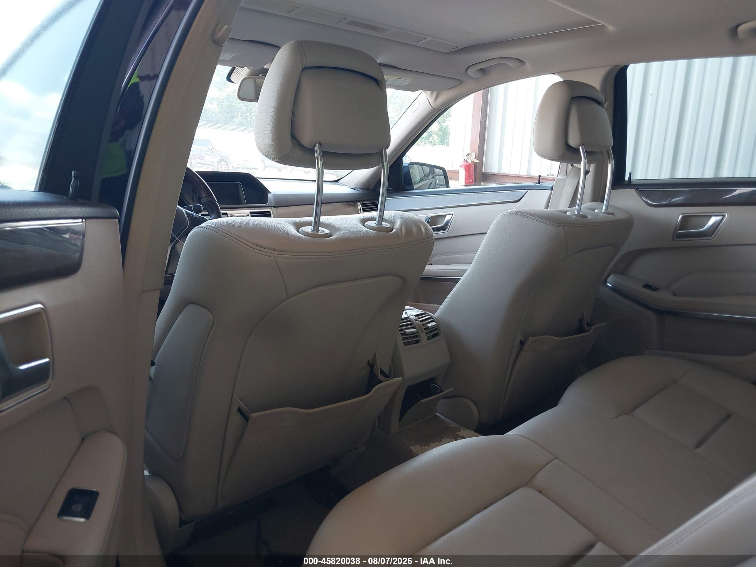 2014 Mercedes-benz E 350 Blue vin: WDDHF5KBXEA804231