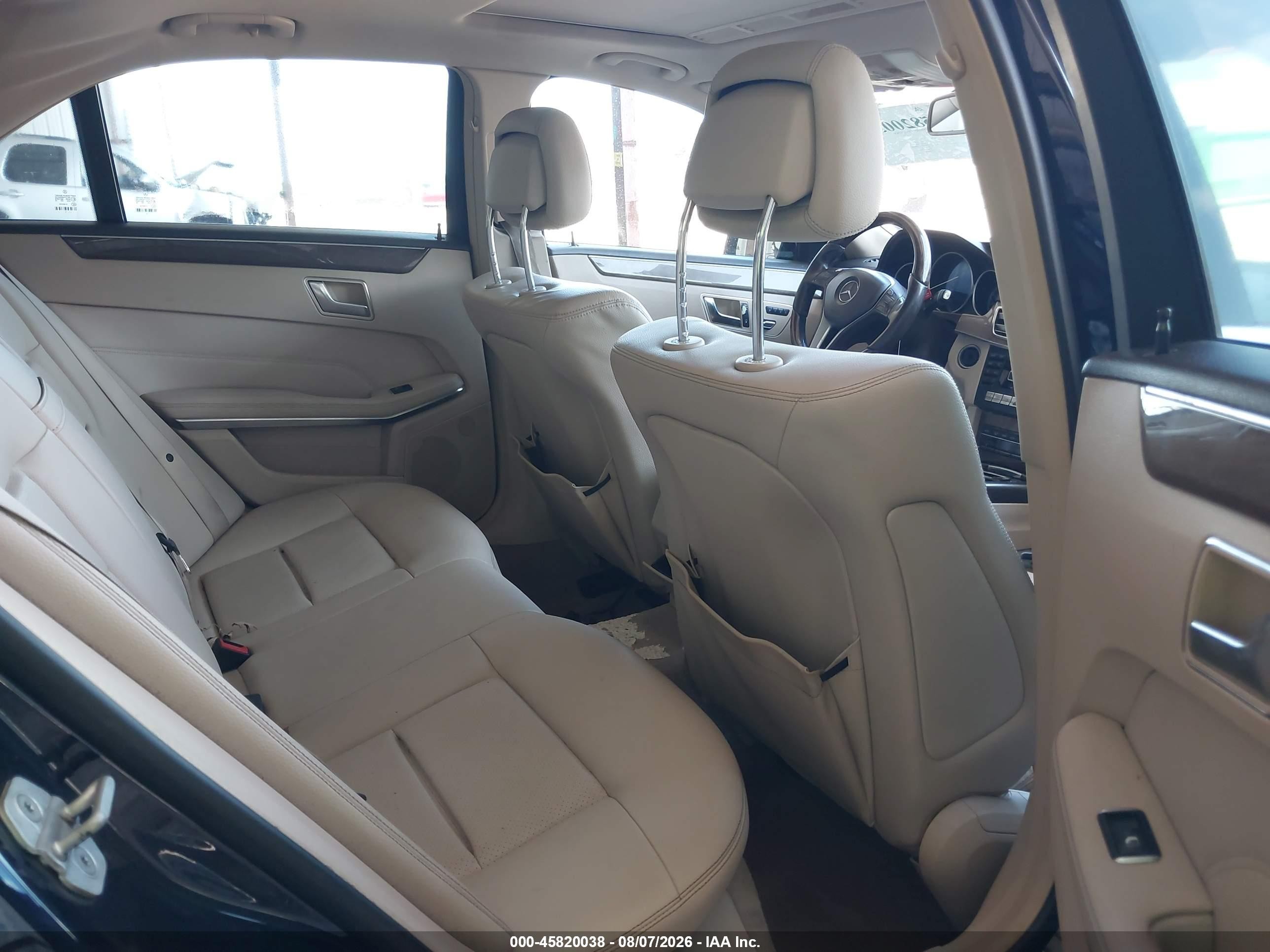 2014 Mercedes-benz E 350 Blue vin: WDDHF5KBXEA804231