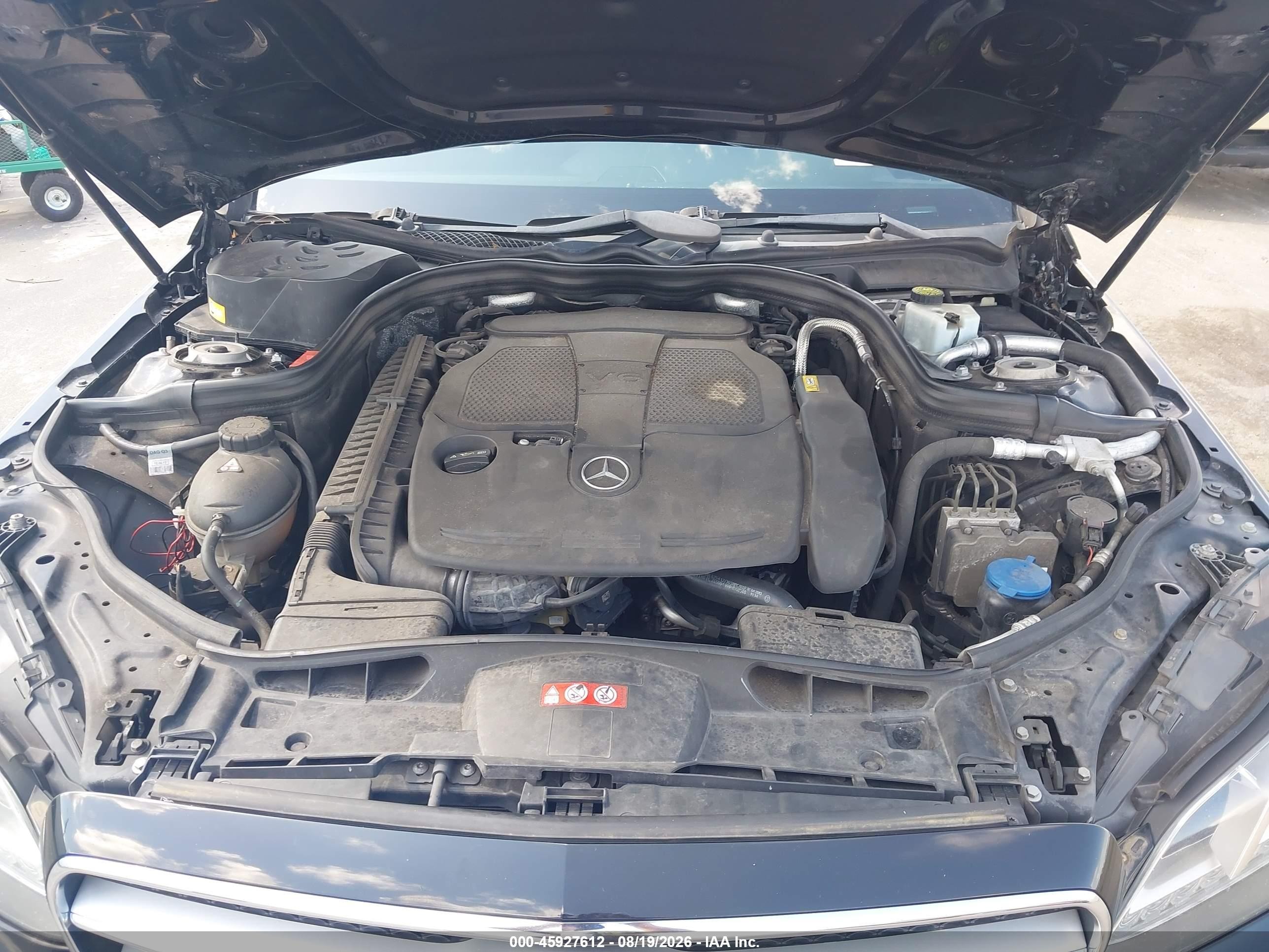 2014 Mercedes-benz E 350   Black vin: WDDHF5KBXEA805511
