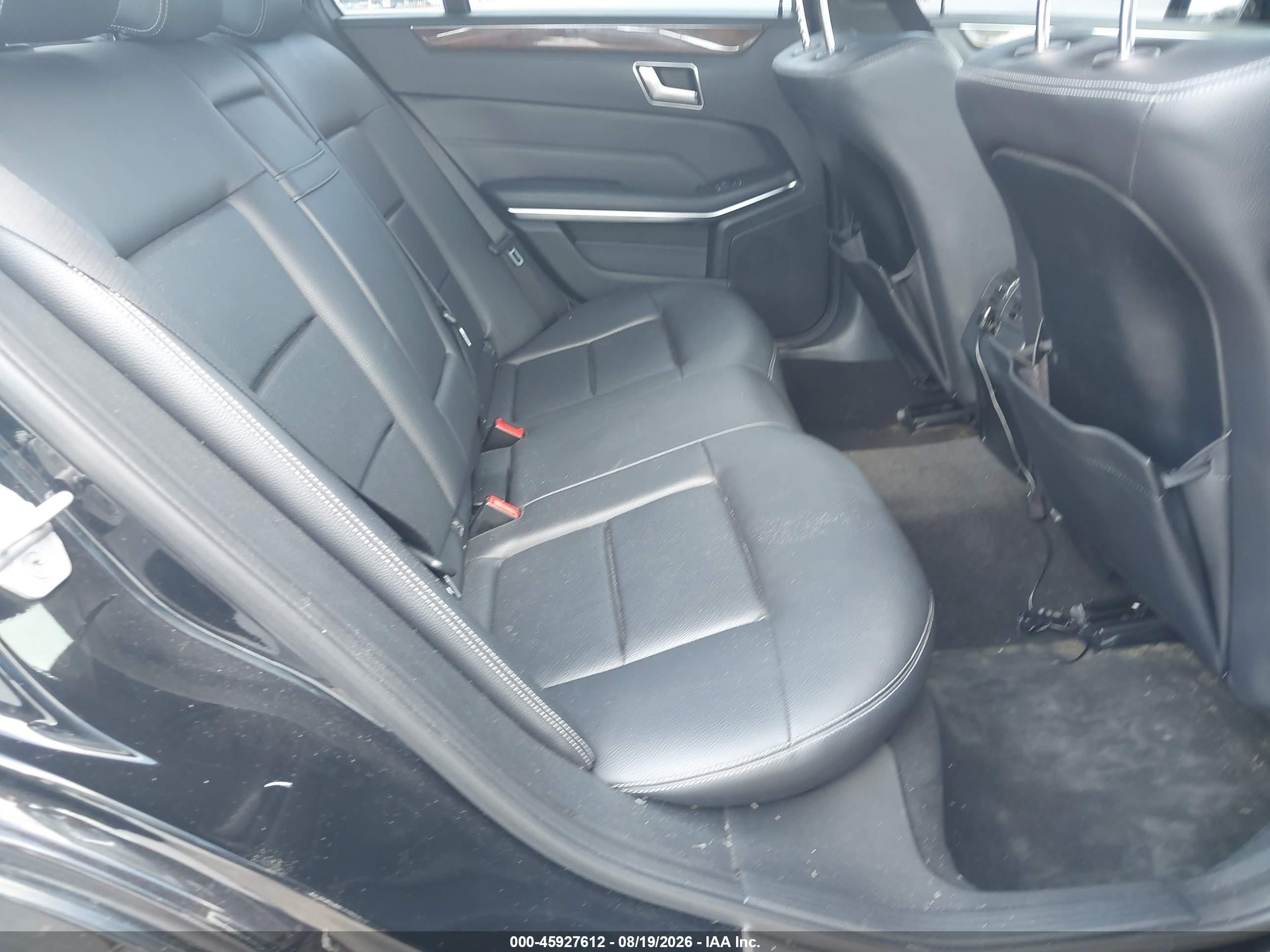 2014 Mercedes-benz E 350   Black vin: WDDHF5KBXEA805511