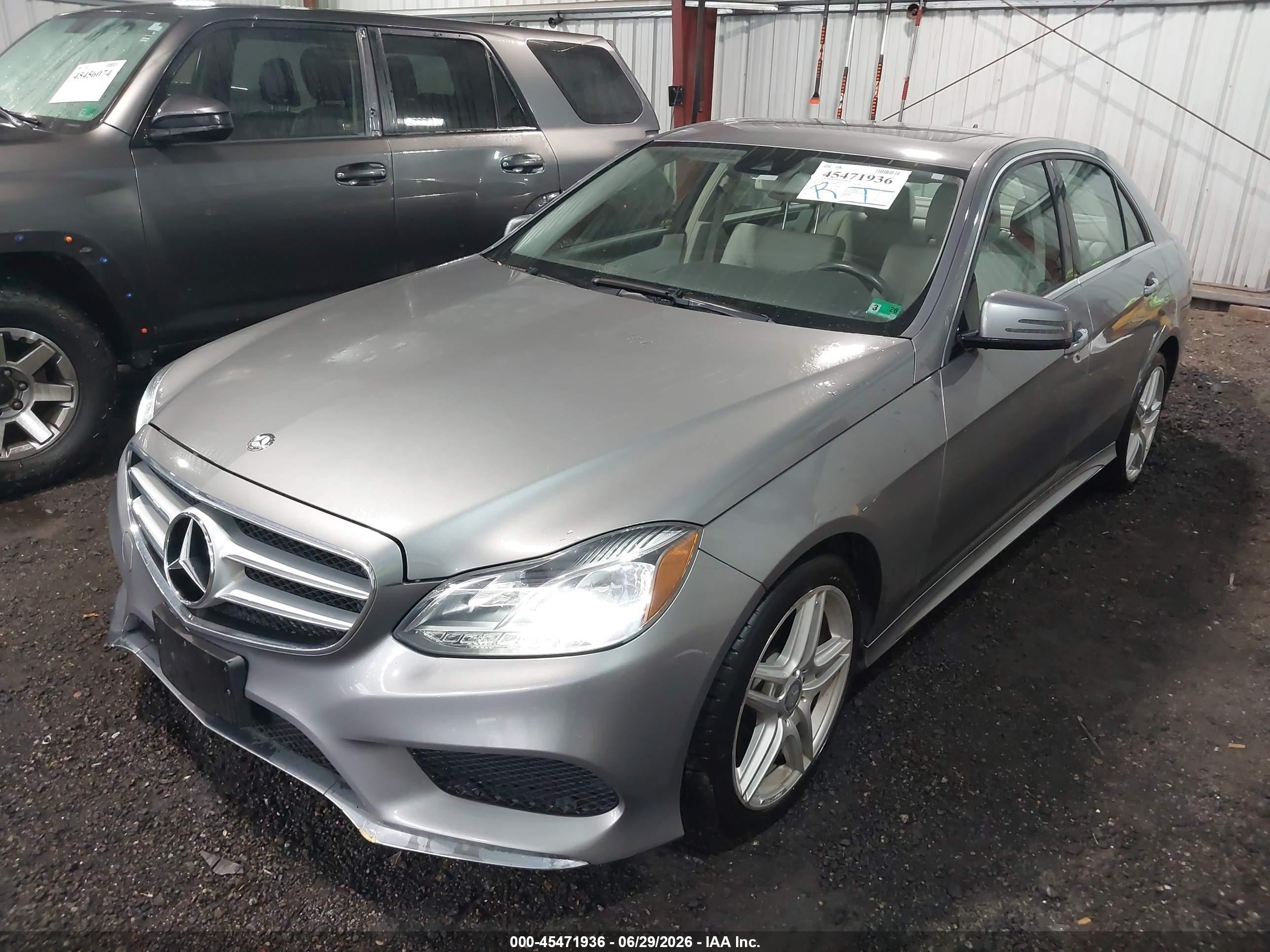 2014 Mercedes-benz E 350   Gray vin: WDDHF5KBXEA806870