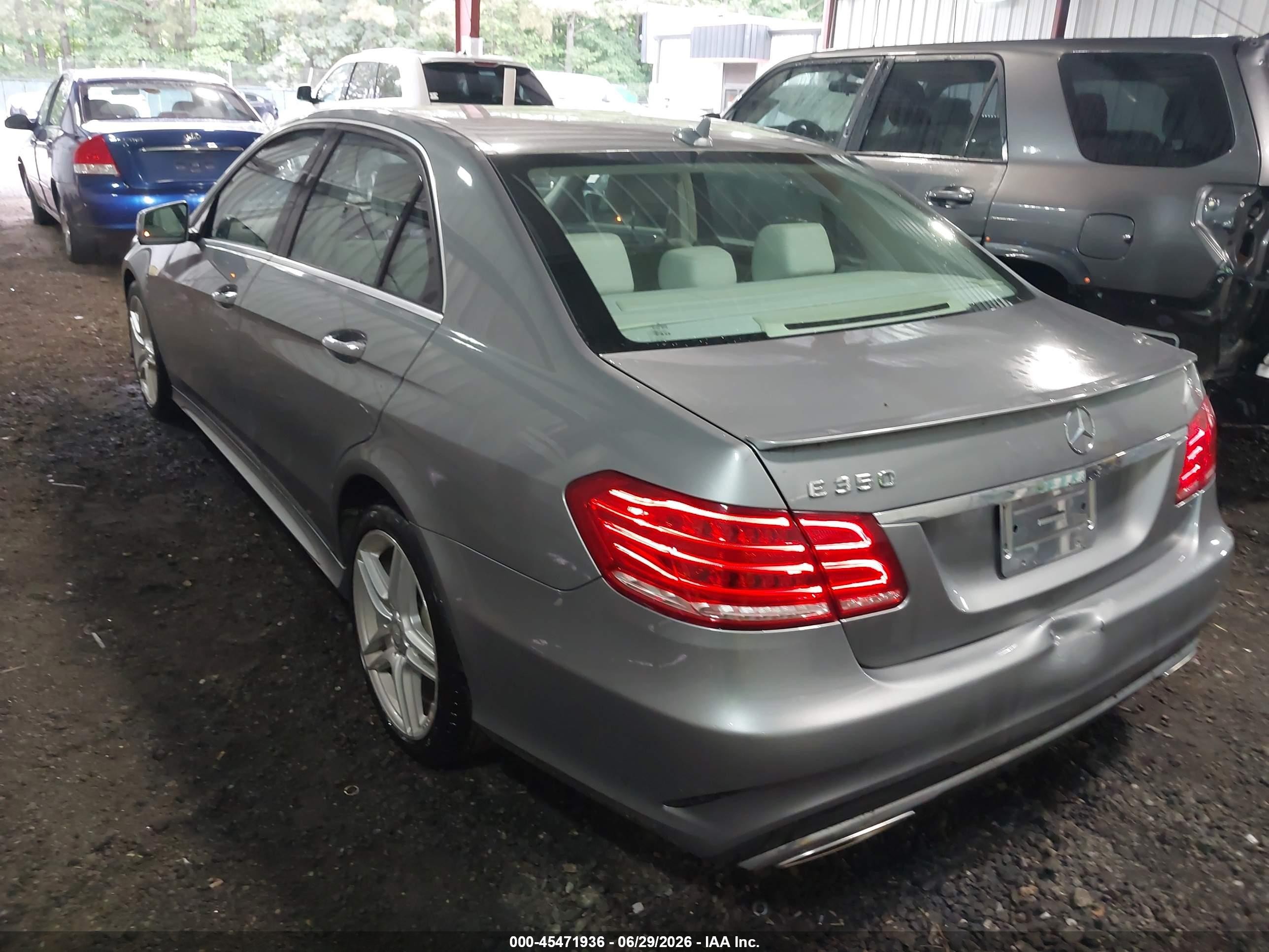 2014 Mercedes-benz E 350   Gray vin: WDDHF5KBXEA806870