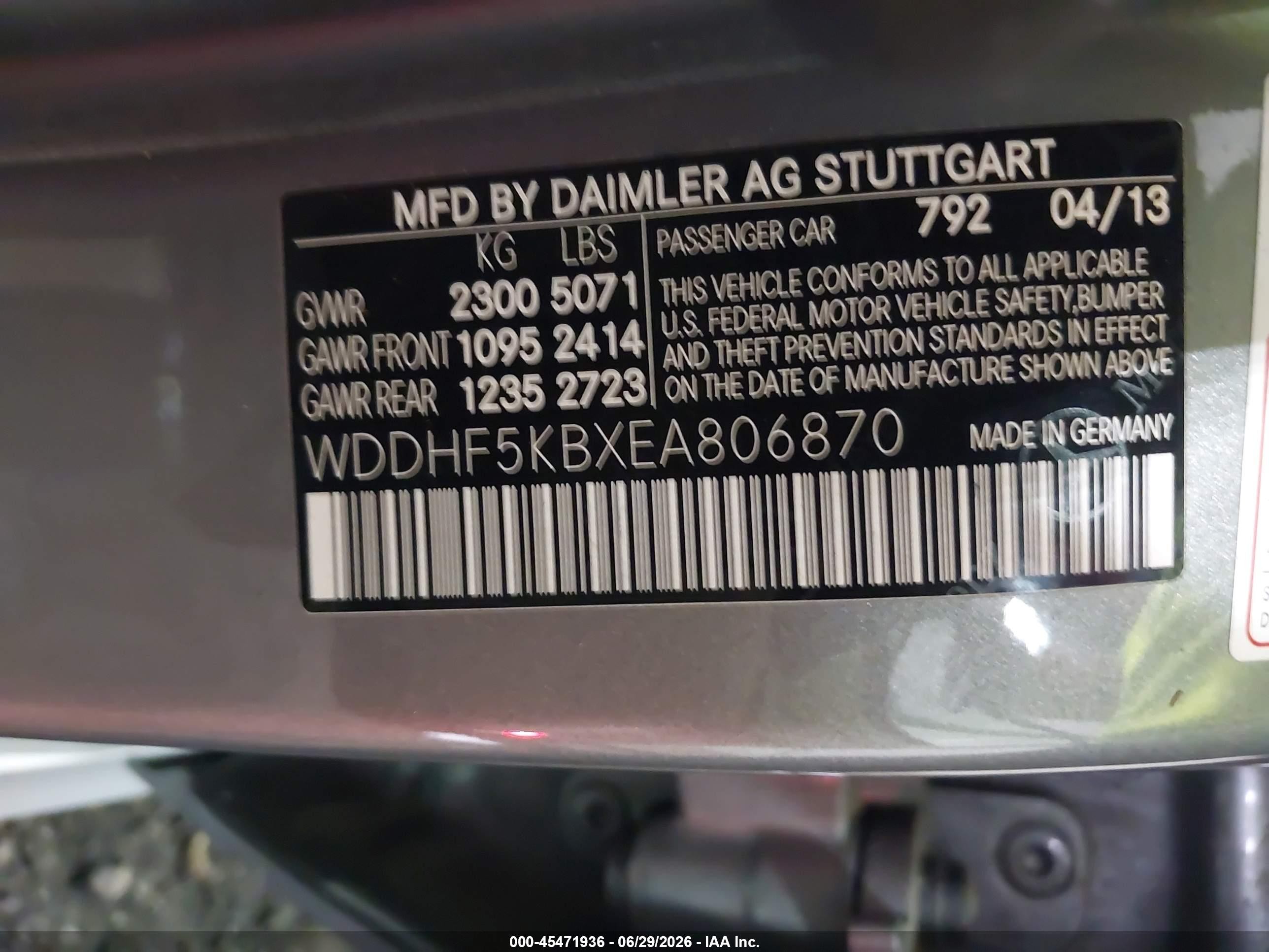 2014 Mercedes-benz E 350   Gray vin: WDDHF5KBXEA806870