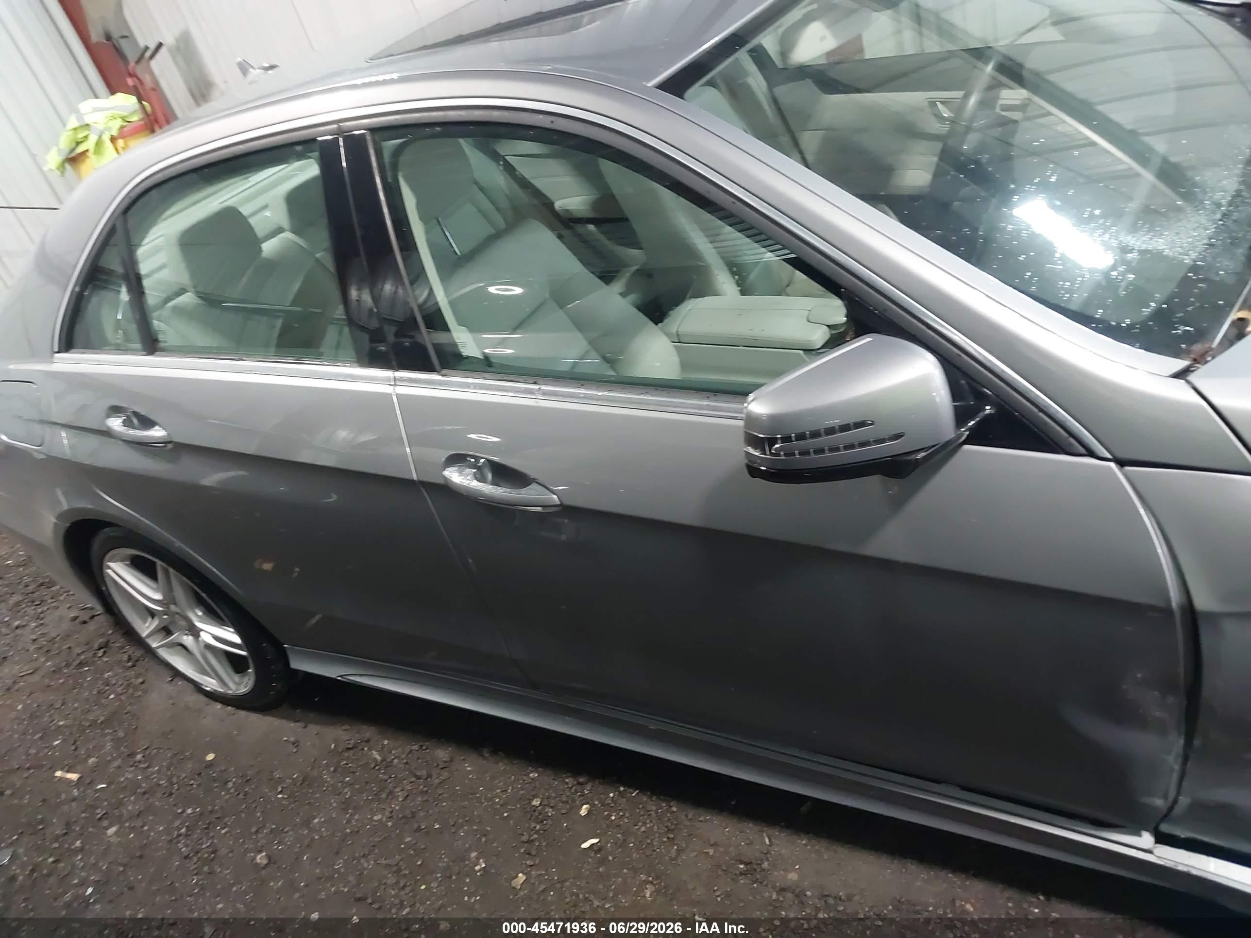 2014 Mercedes-benz E 350   Gray vin: WDDHF5KBXEA806870