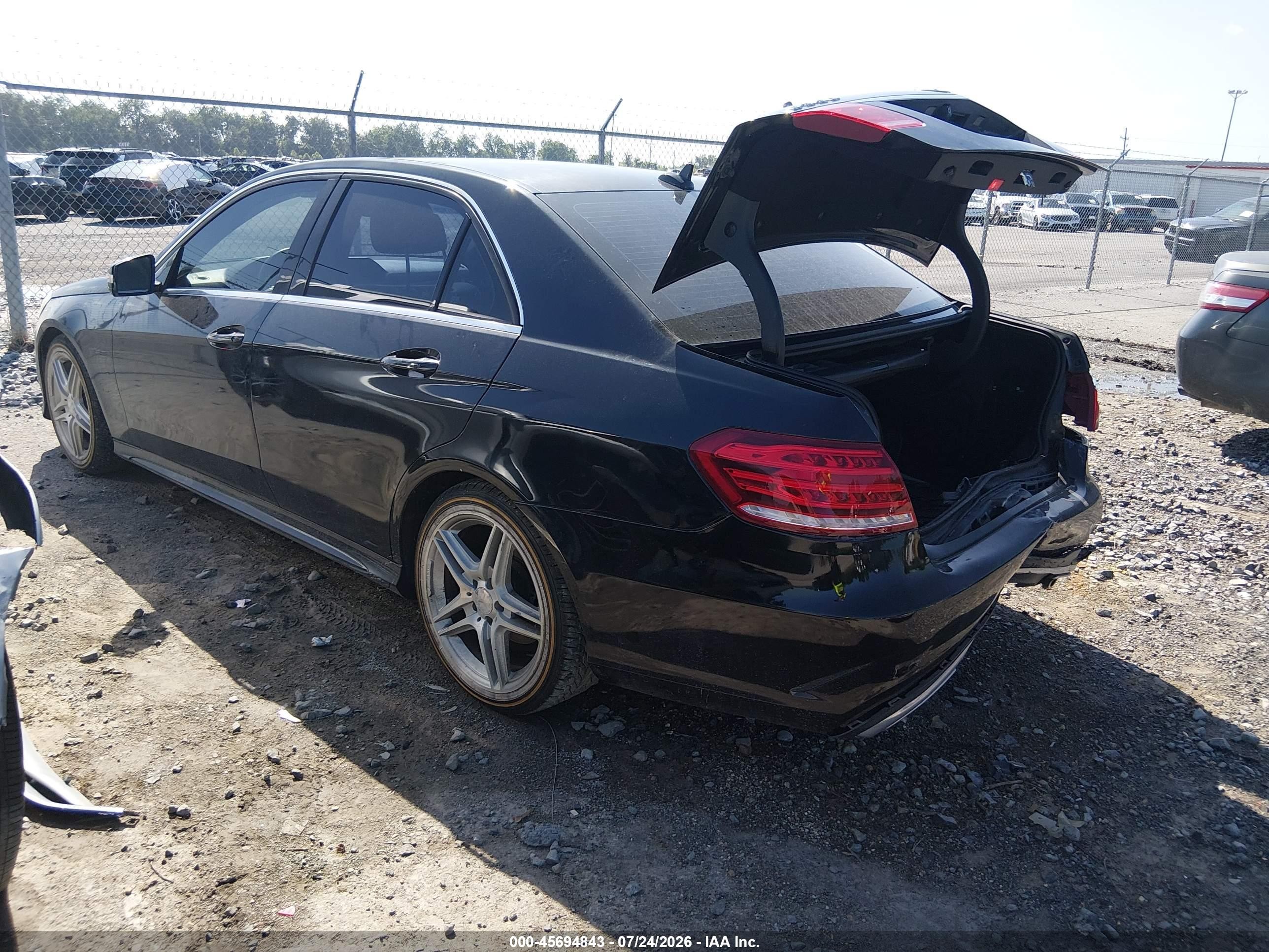 2014 Mercedes-benz E 350 Black vin: WDDHF5KBXEA814368