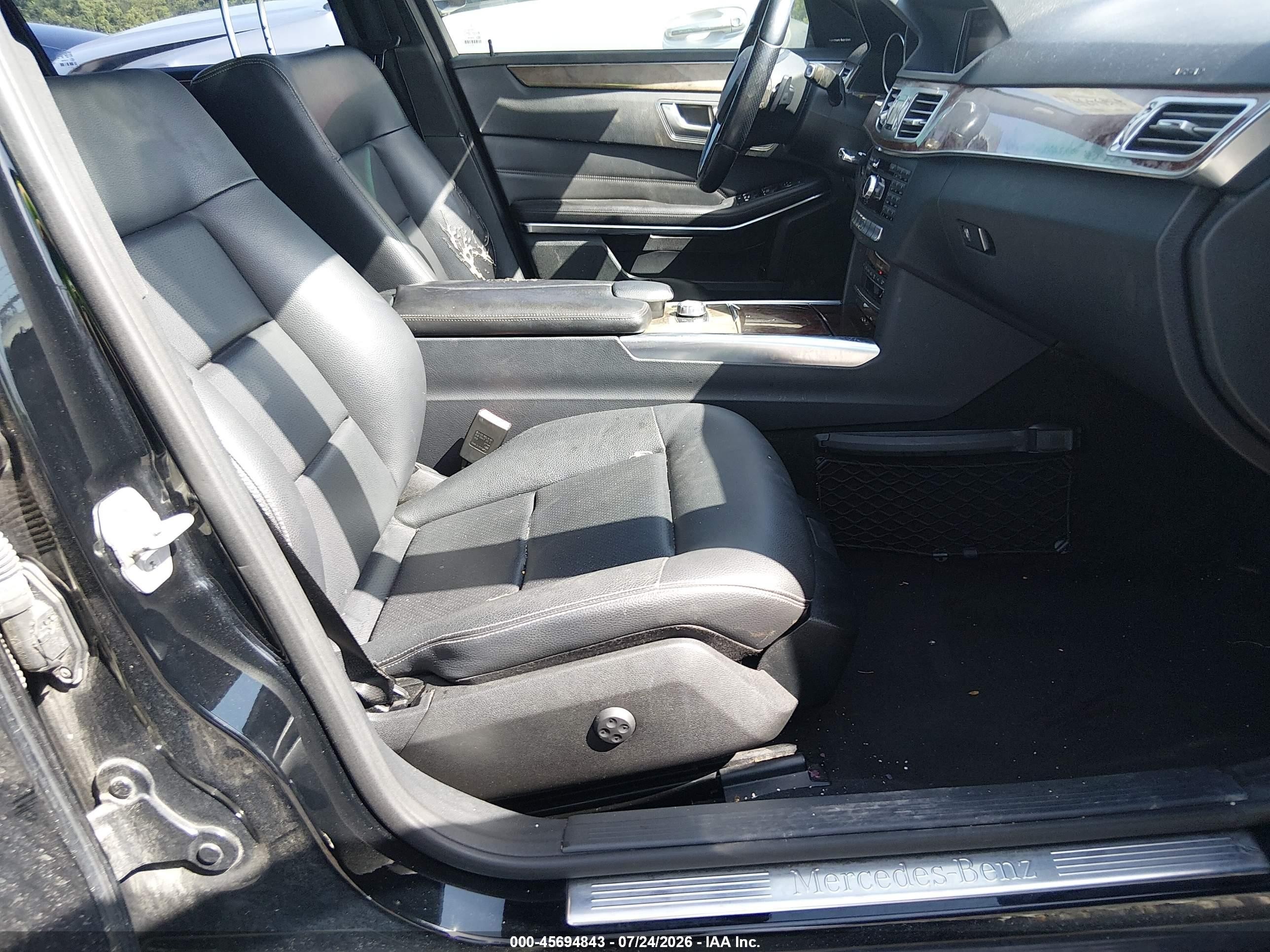 2014 Mercedes-benz E 350 Black vin: WDDHF5KBXEA814368