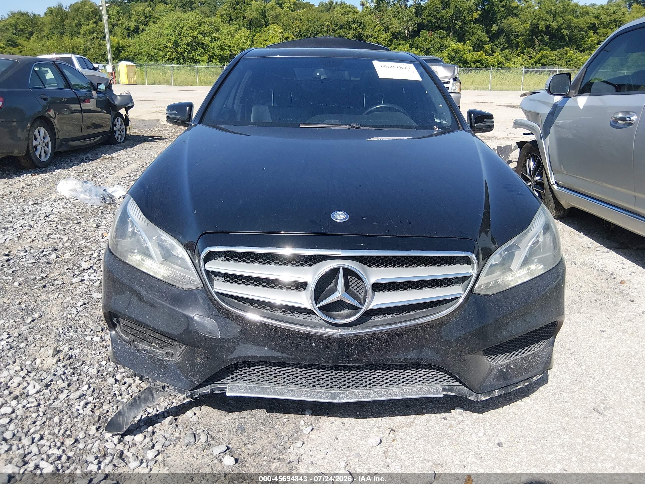 2014 Mercedes-benz E 350 Black vin: WDDHF5KBXEA814368