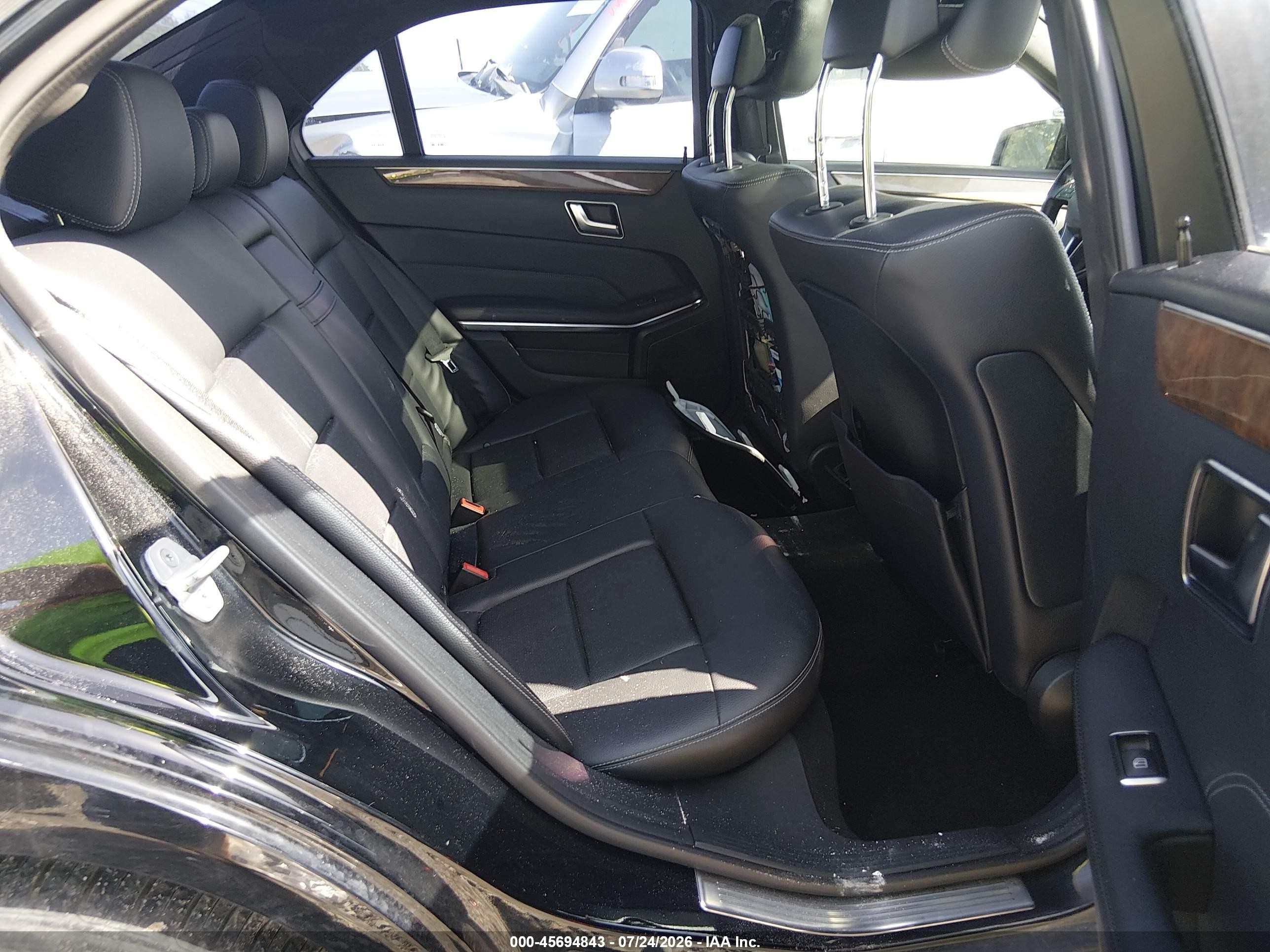 2014 Mercedes-benz E 350 Black vin: WDDHF5KBXEA814368