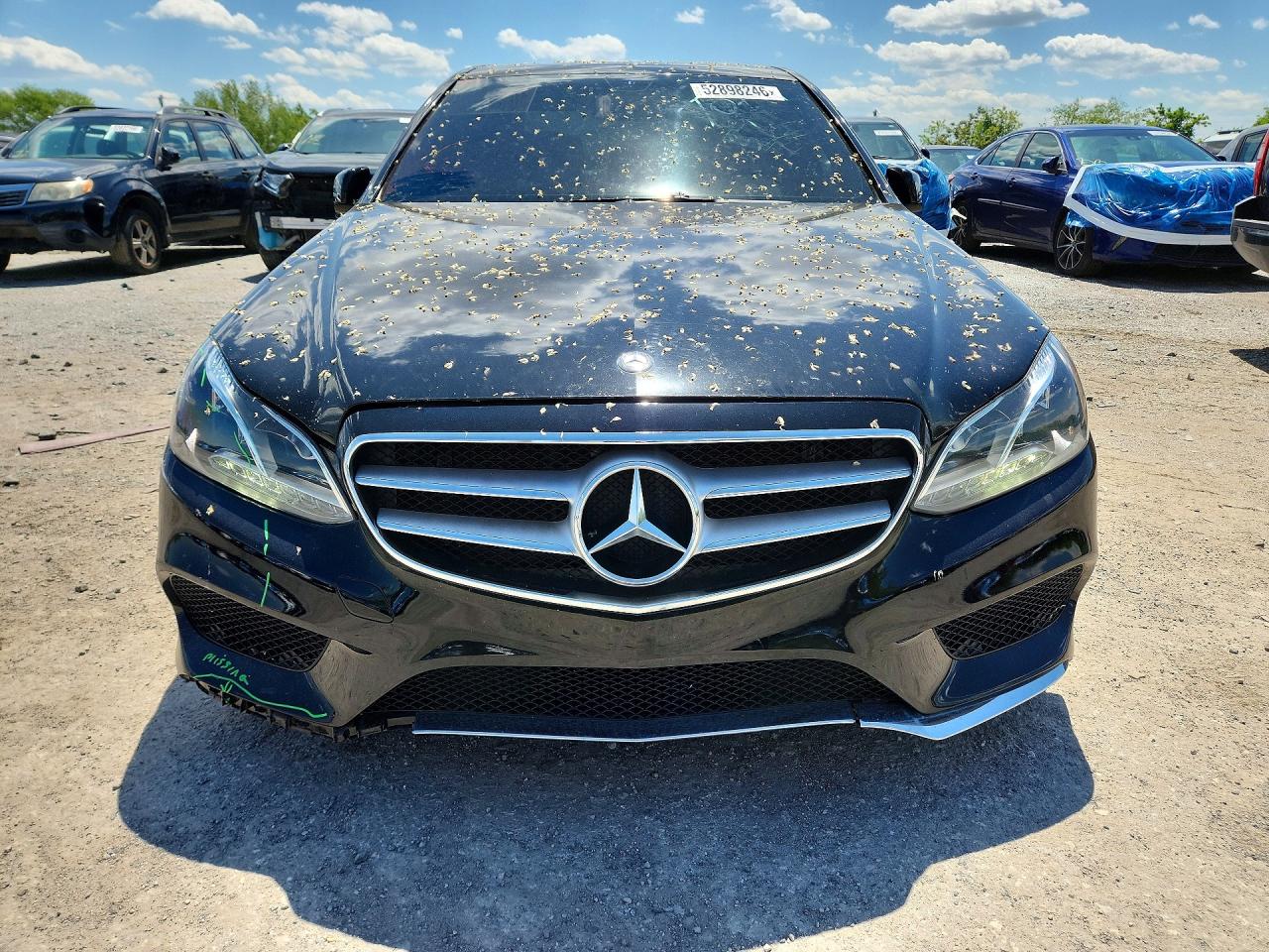 2014 Mercedes-benz E 350 Black vin: WDDHF5KBXEA840758