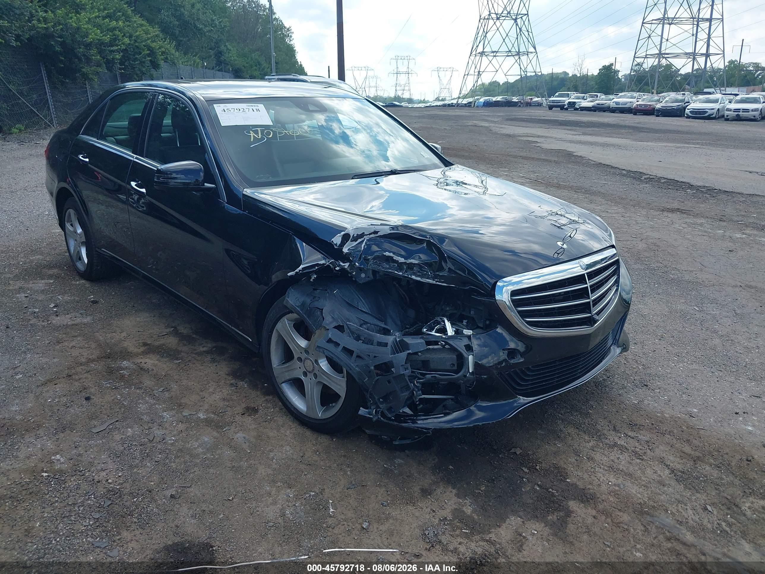 2014 Mercedes-benz E 350   Black vin: WDDHF5KBXEA850710