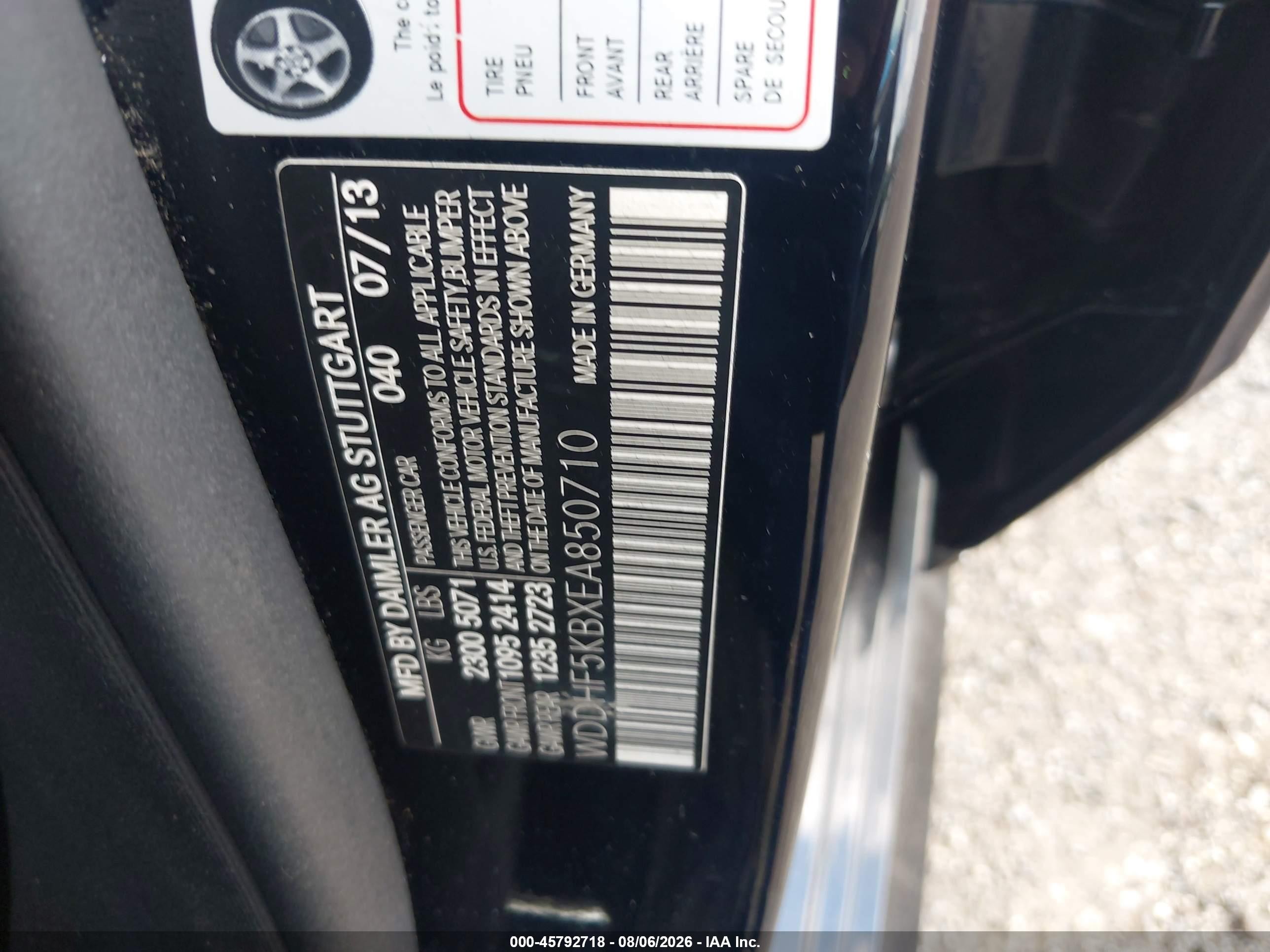 2014 Mercedes-benz E 350   Black vin: WDDHF5KBXEA850710