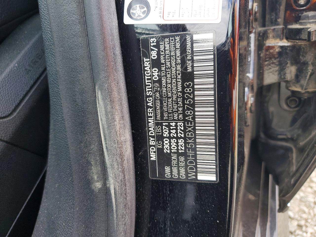 2014 Mercedes-benz E 350 Black vin: WDDHF5KBXEA875283