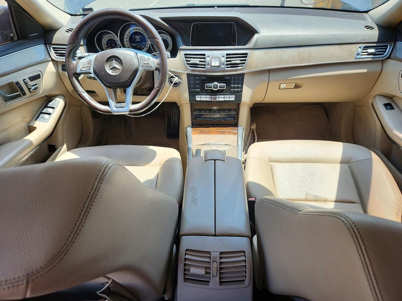 2014 Mercedes-benz E 350 Blue vin: WDDHF5KBXEA895307