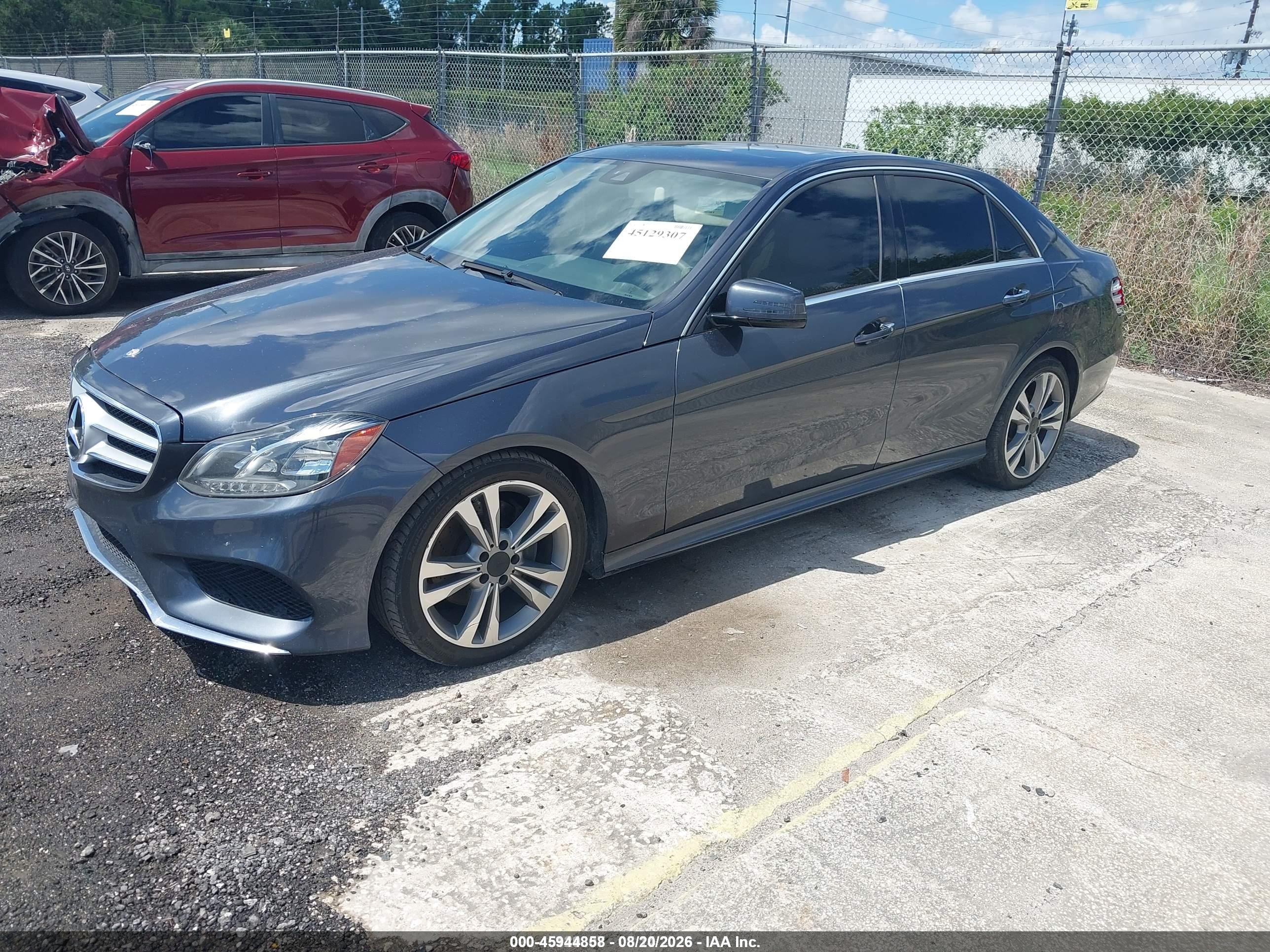 2014 Mercedes-benz E 350   Gray vin: WDDHF5KBXEA964349