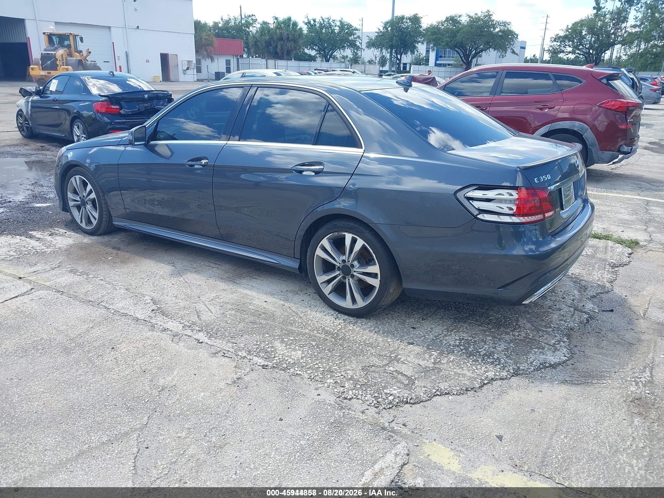 2014 Mercedes-benz E 350   Gray vin: WDDHF5KBXEA964349