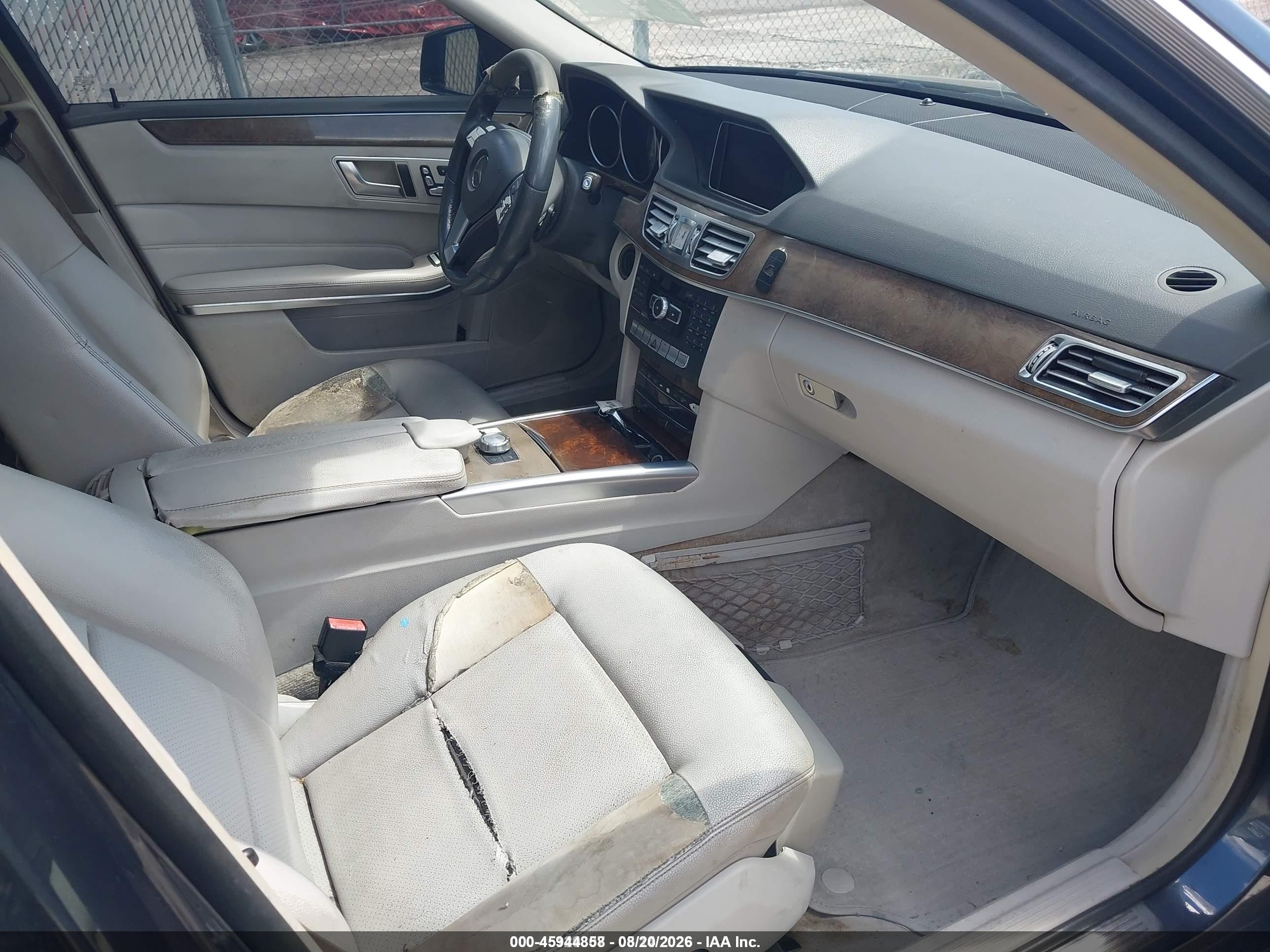2014 Mercedes-benz E 350   Gray vin: WDDHF5KBXEA964349