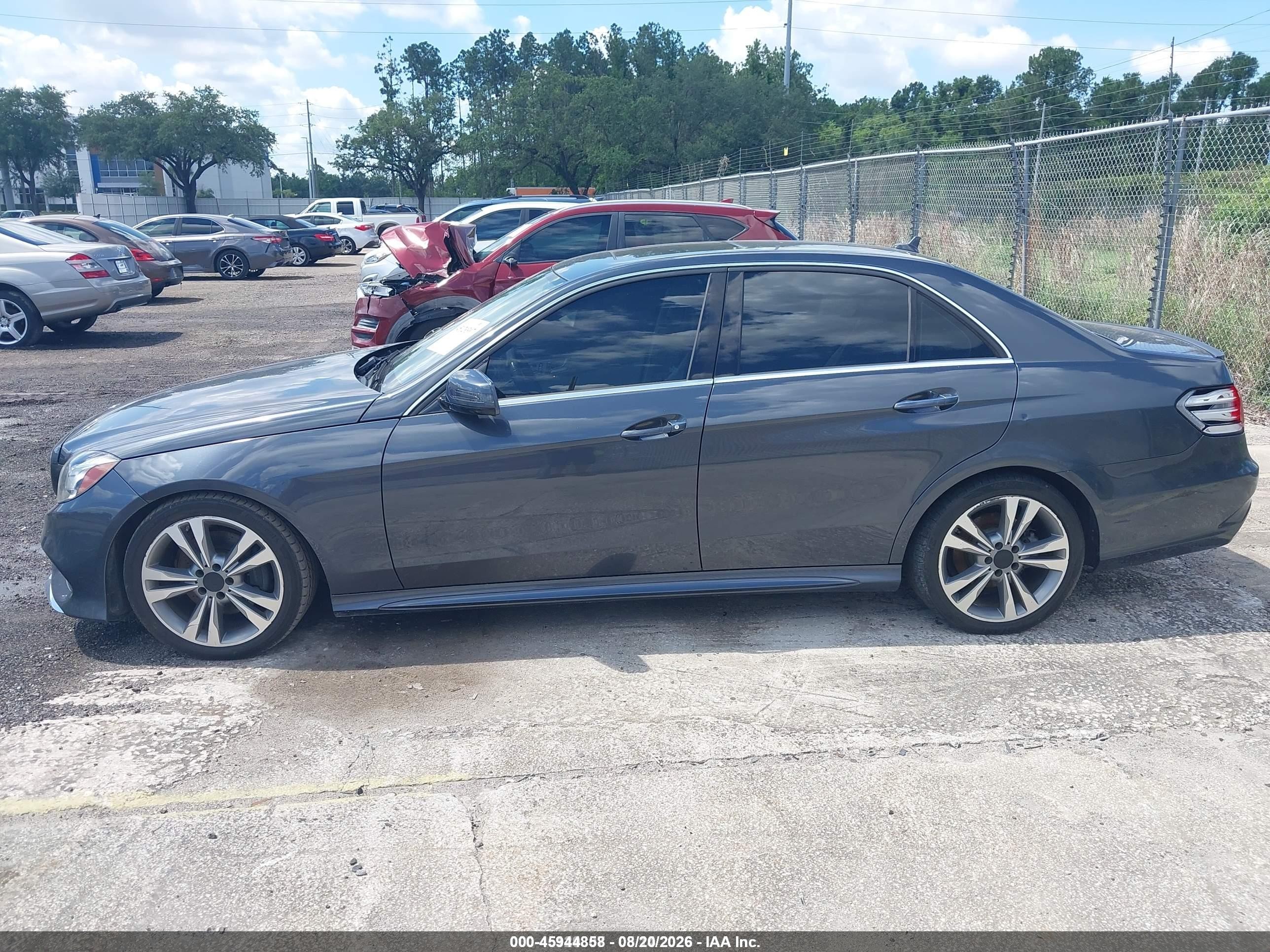 2014 Mercedes-benz E 350   Gray vin: WDDHF5KBXEA964349