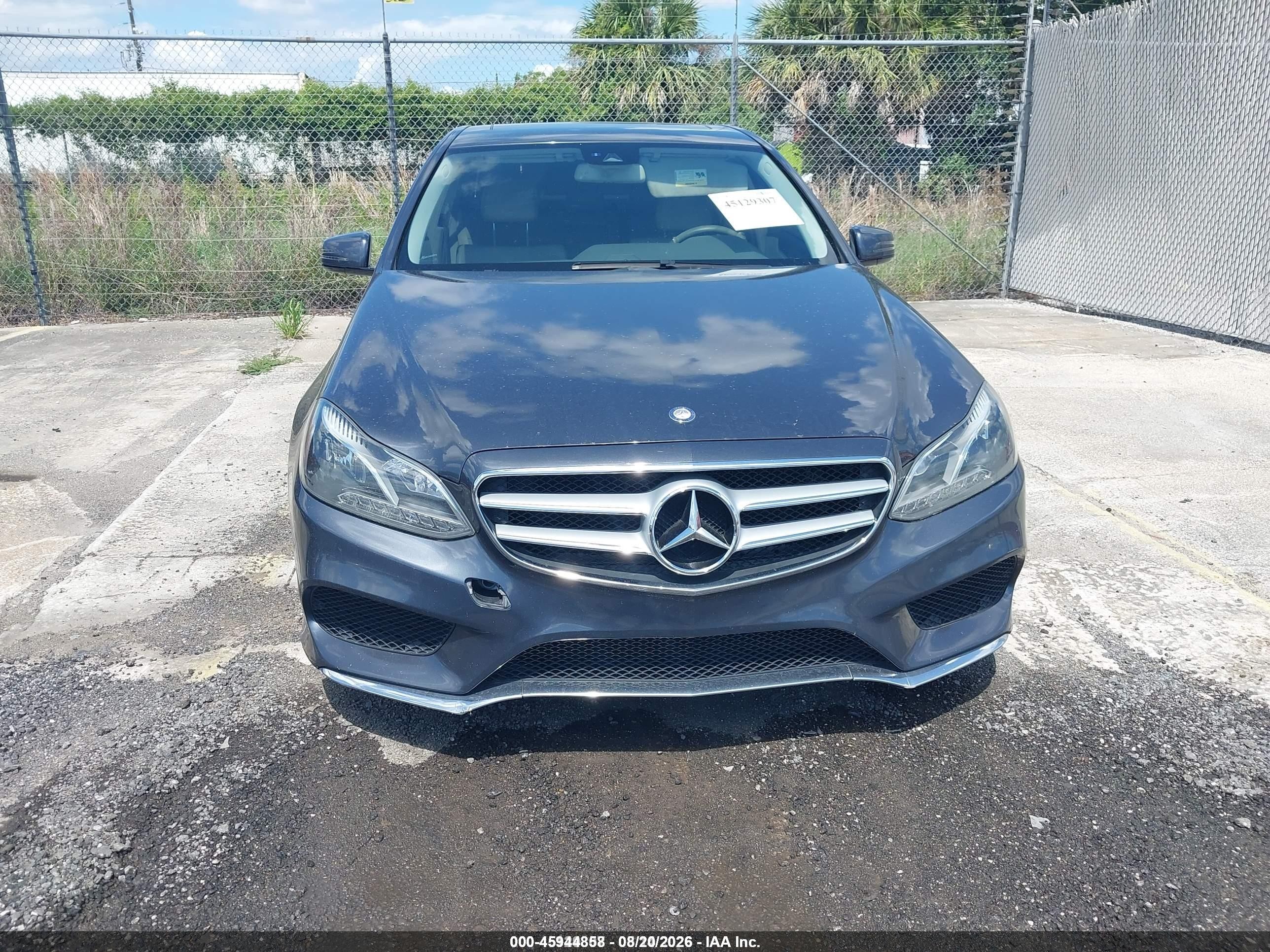 2014 Mercedes-benz E 350   Gray vin: WDDHF5KBXEA964349
