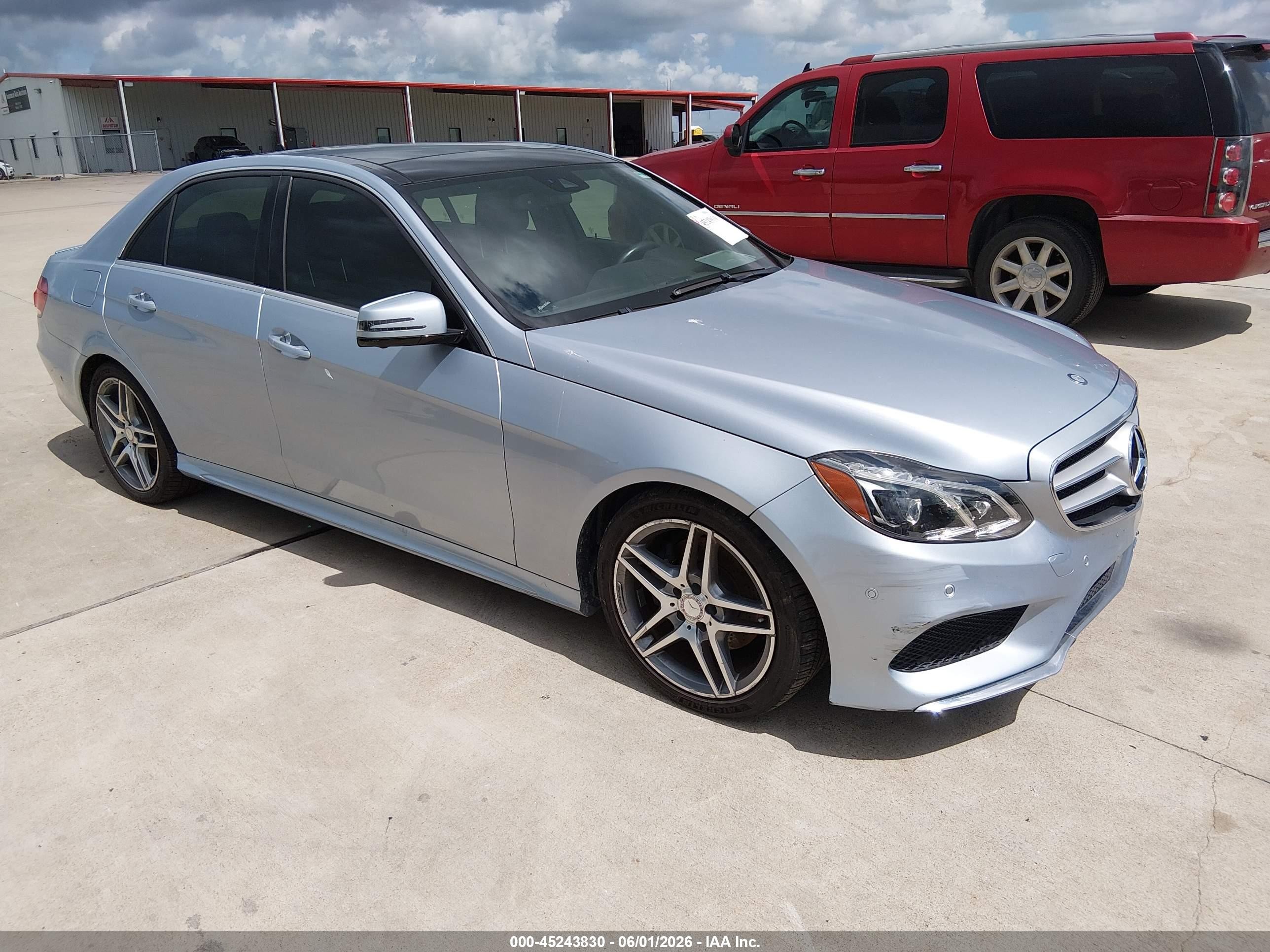 2014 Mercedes-benz E 350   Silver vin: WDDHF5KBXEA972094
