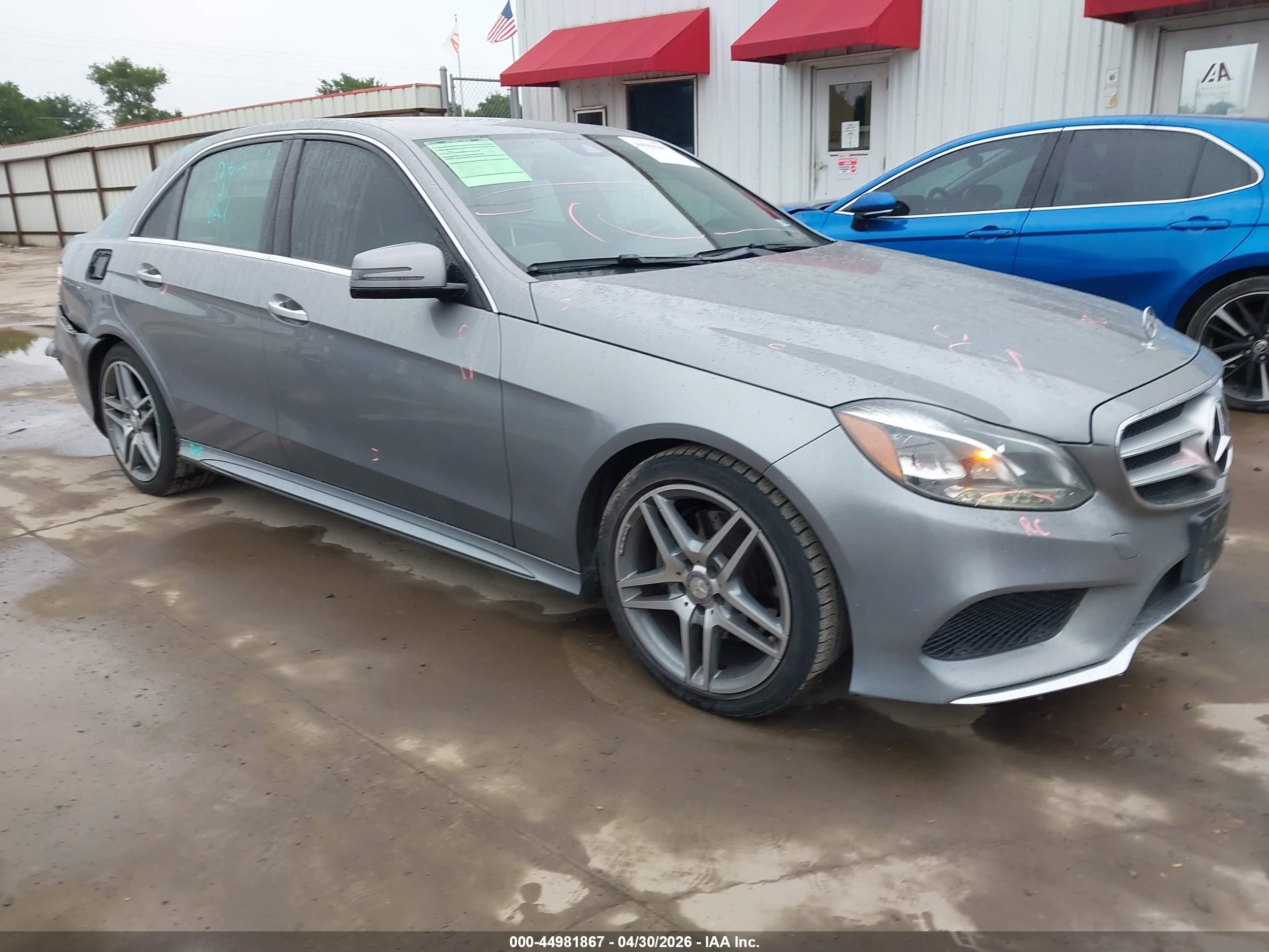 2014 Mercedes-benz E 350   Silver vin: WDDHF5KBXEB001137
