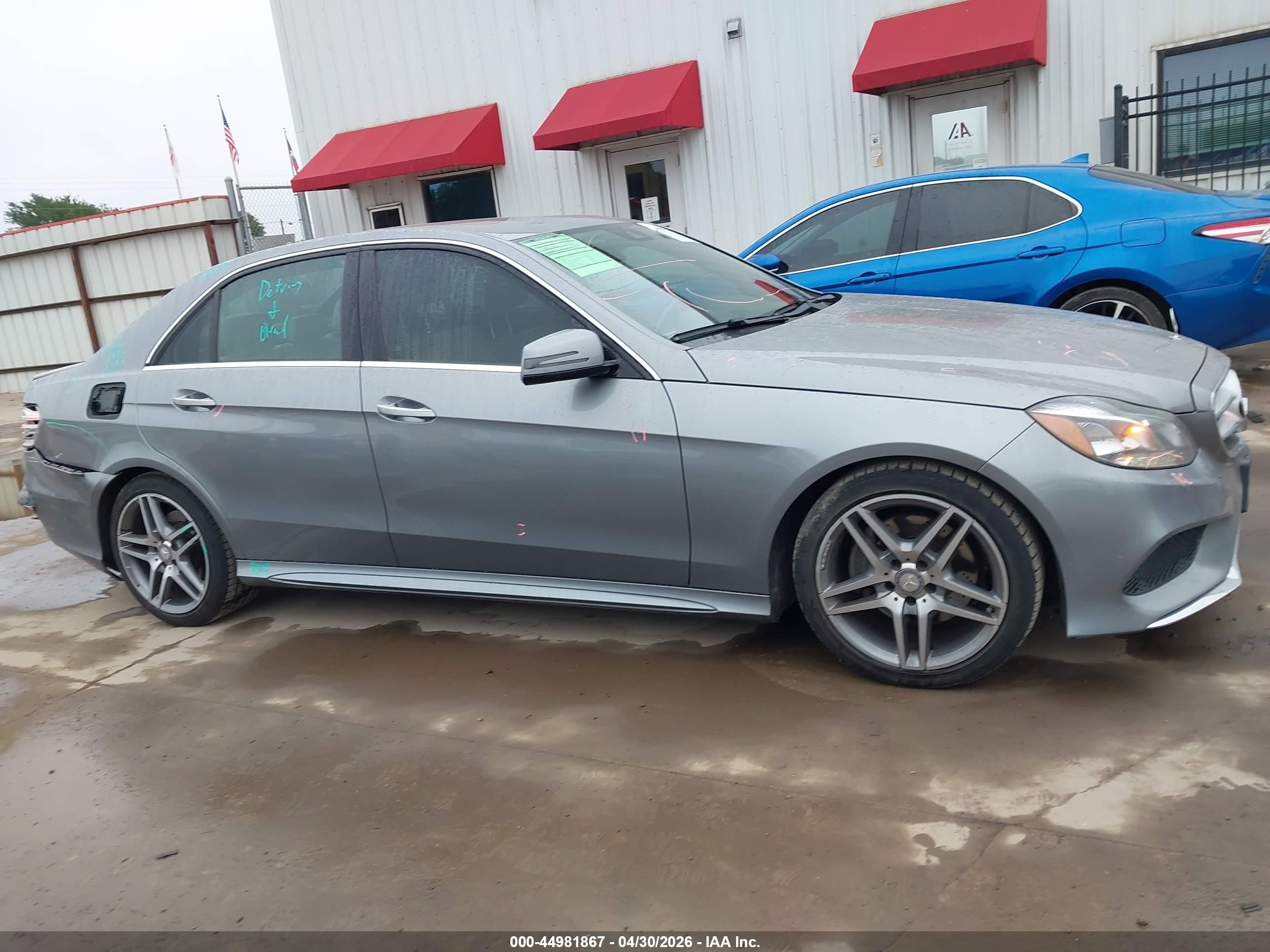 2014 Mercedes-benz E 350   Silver vin: WDDHF5KBXEB001137