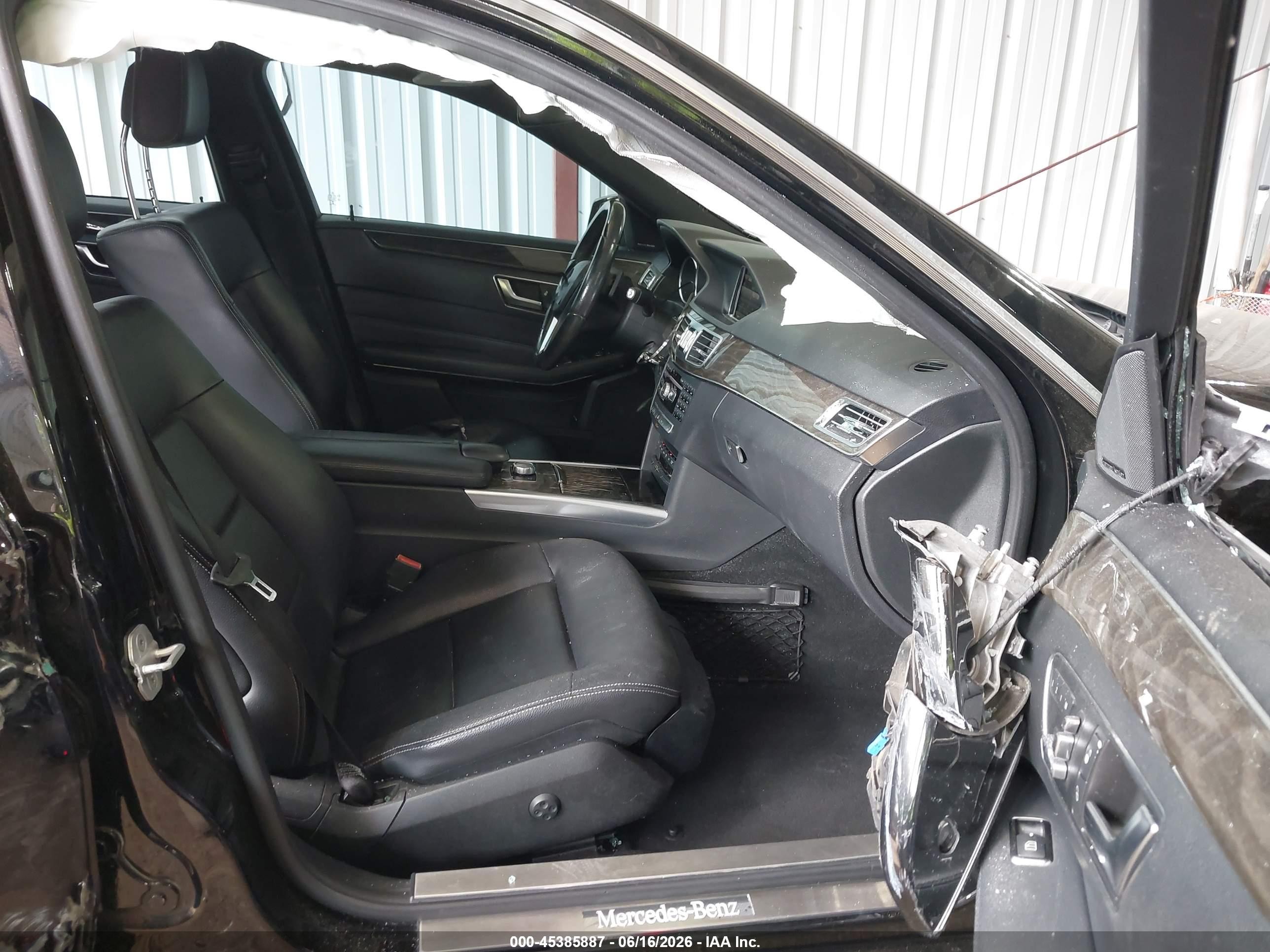 2014 Mercedes-benz E 350 Черный vin: WDDHF5KBXEB049527