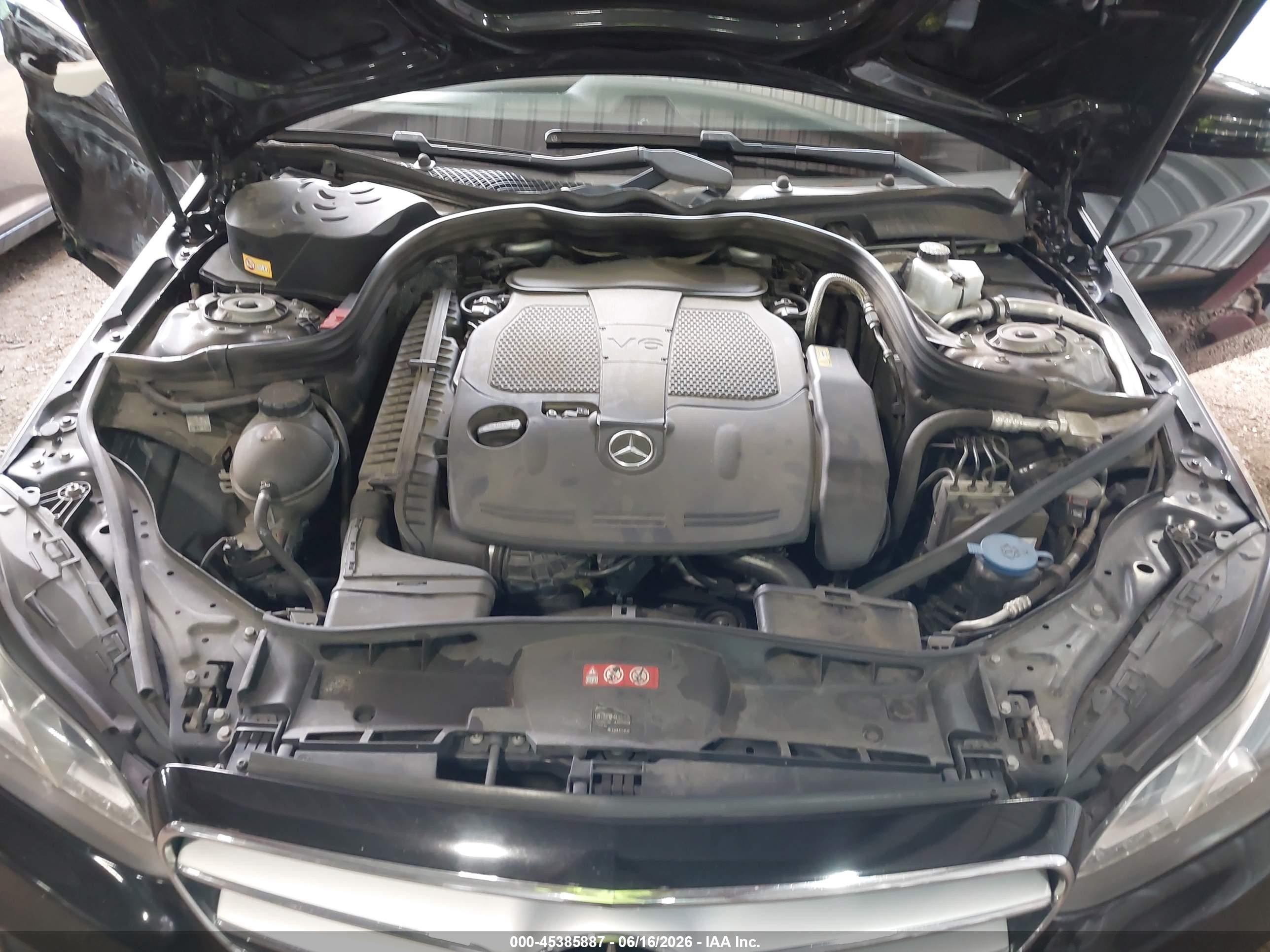 2014 Mercedes-benz E 350 Черный vin: WDDHF5KBXEB049527