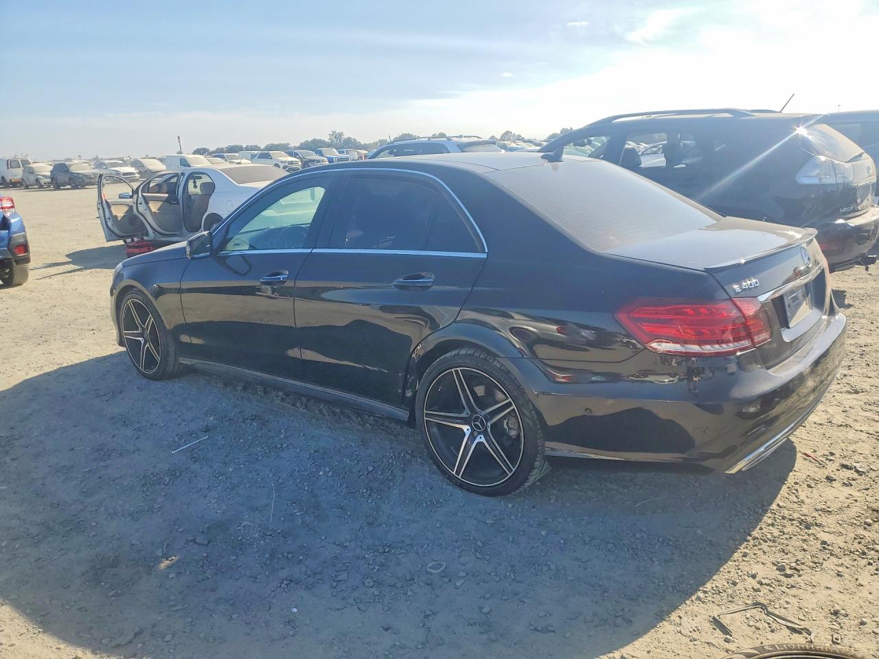 2015 Mercedes-benz E 400 Black vin: WDDHF6FB0FB145278