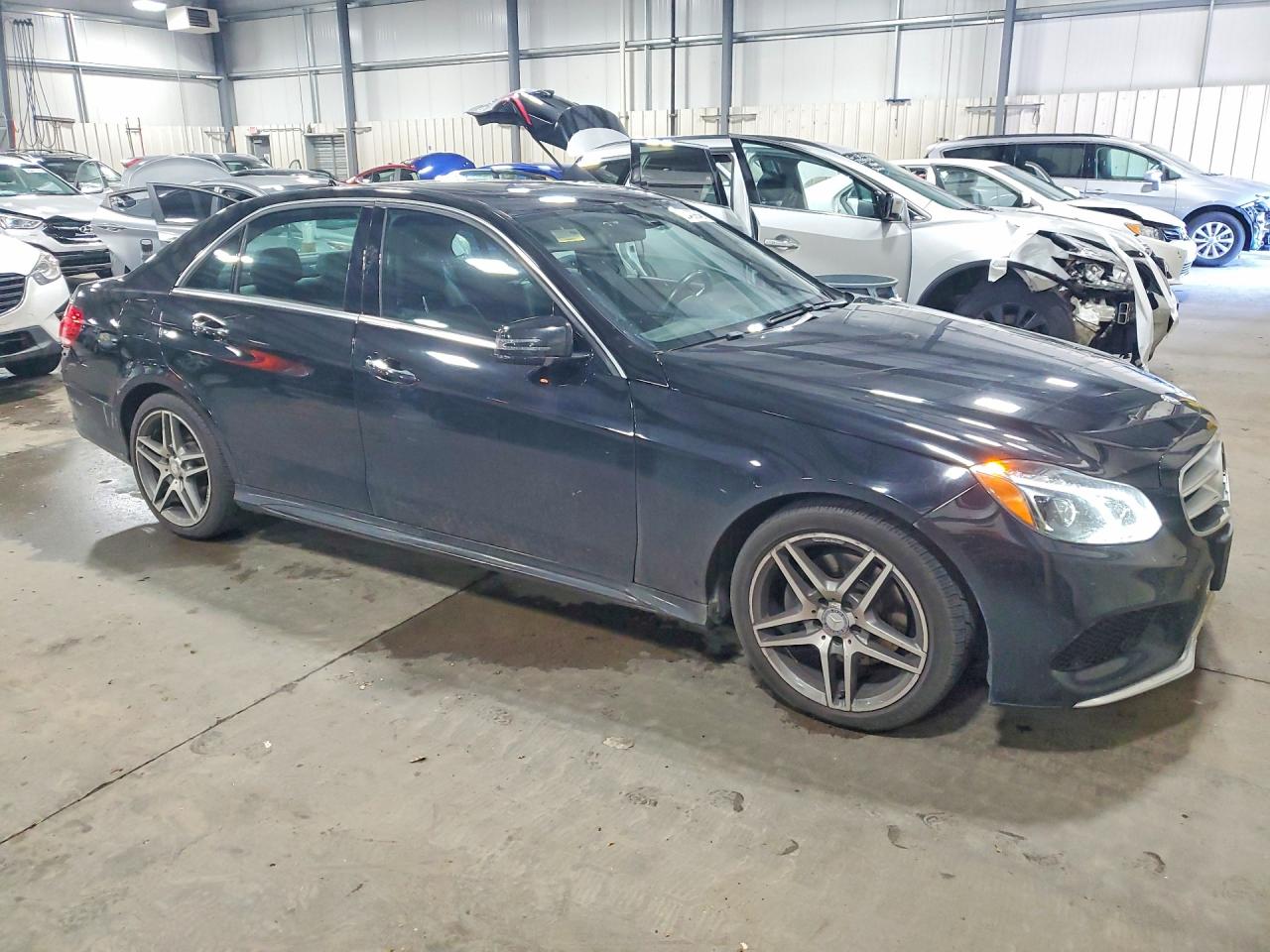 2015 Mercedes-benz E 400 4matic Black vin: WDDHF6HB2FB093343