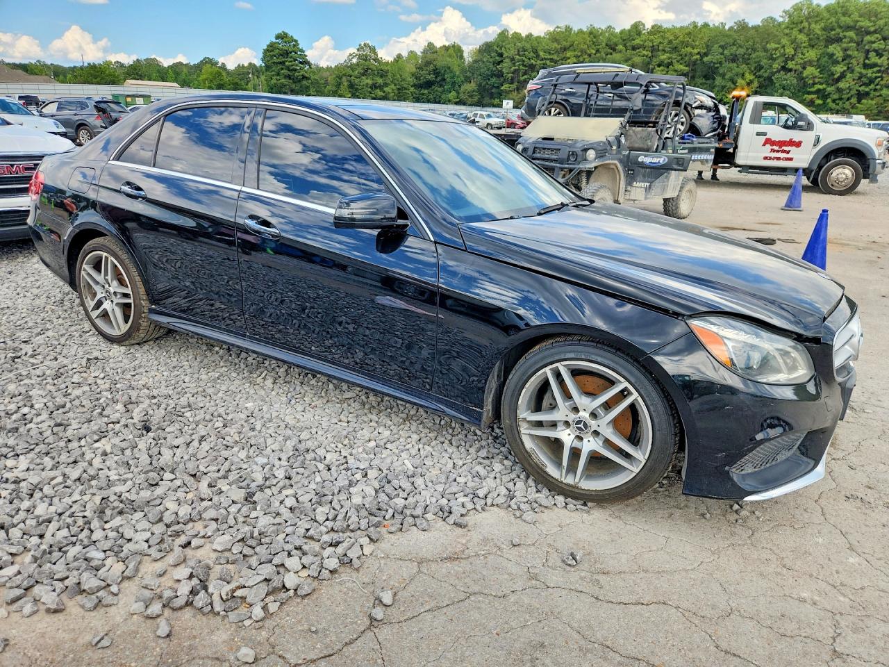 2015 Mercedes-benz E 400 4matic Black vin: WDDHF6HB9FB109733