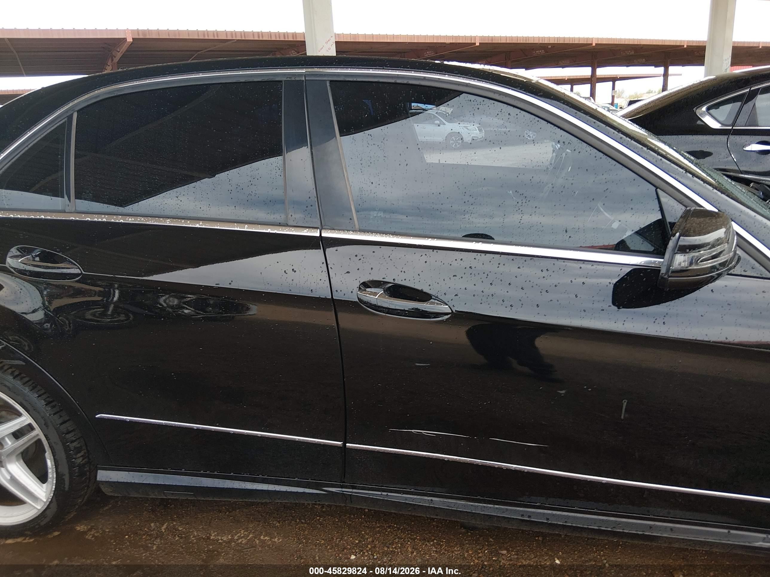 2011 Mercedes-benz E 550   Black vin: WDDHF7CB0BA421209