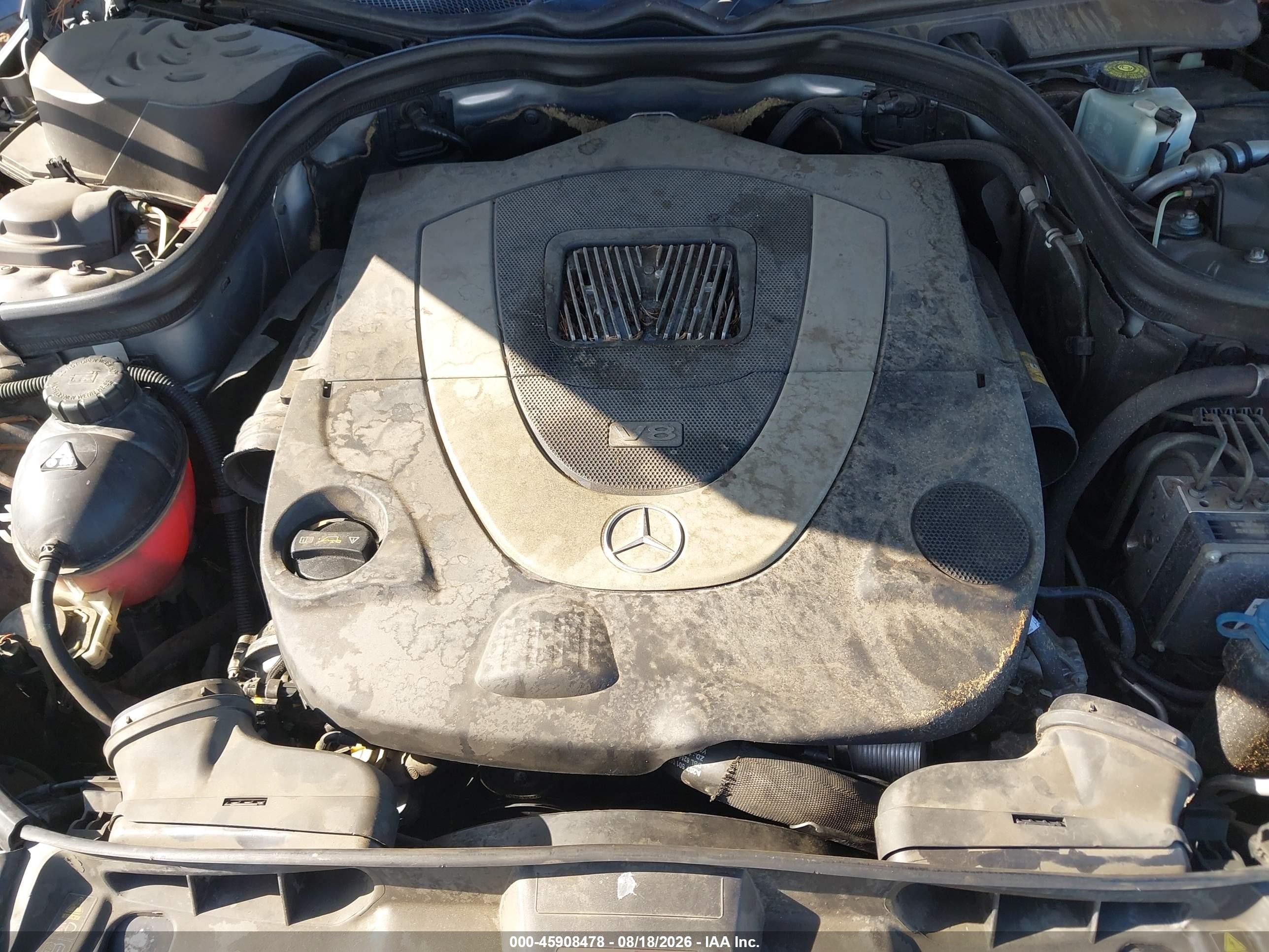 2011 Mercedes-benz E 550   Silver vin: WDDHF7CB3BA314767