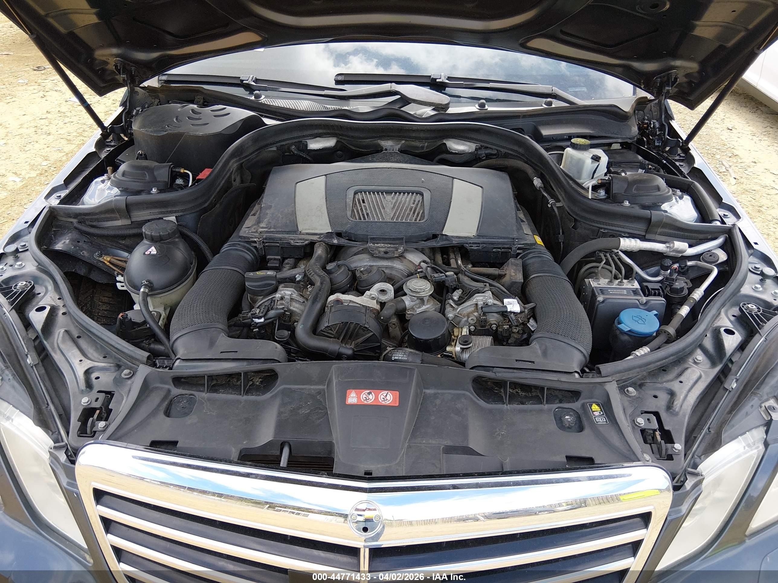 2010 Mercedes-benz E 550   Gray vin: WDDHF7CB4AA017263